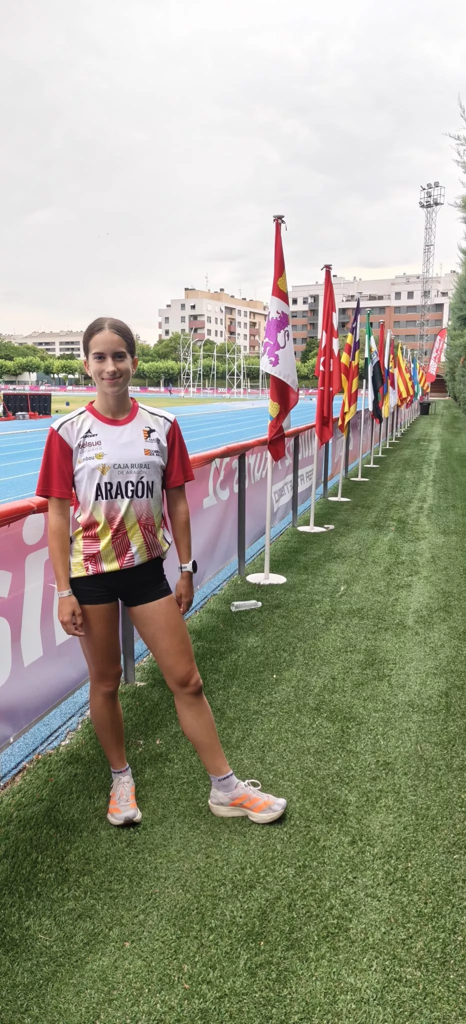 Clara Lacoma en Logroño.