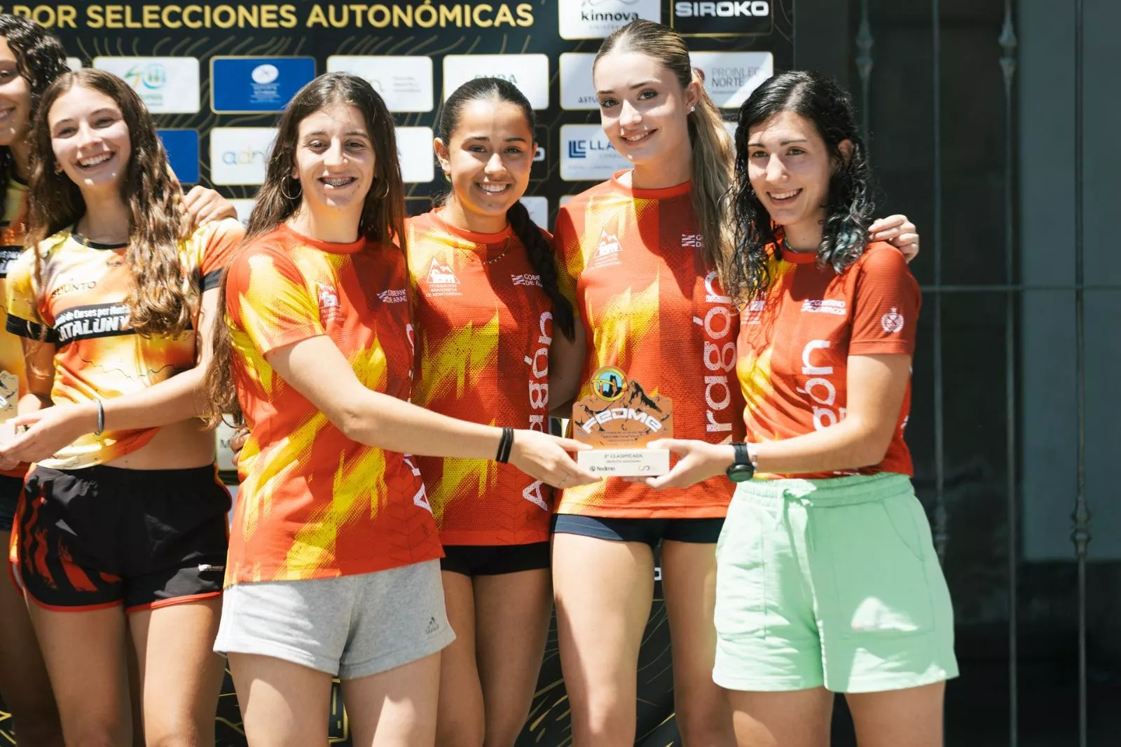 Equipo junior femenino, medalla de bronce