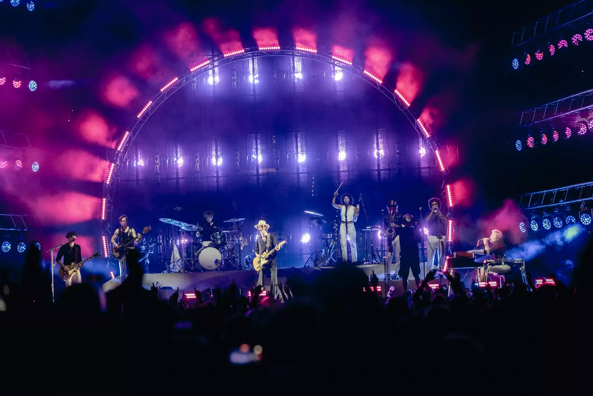 Concierto de Leiva en el Ibercaja Estadio organizado por El Veintiuno, Foto Jaime Oriz