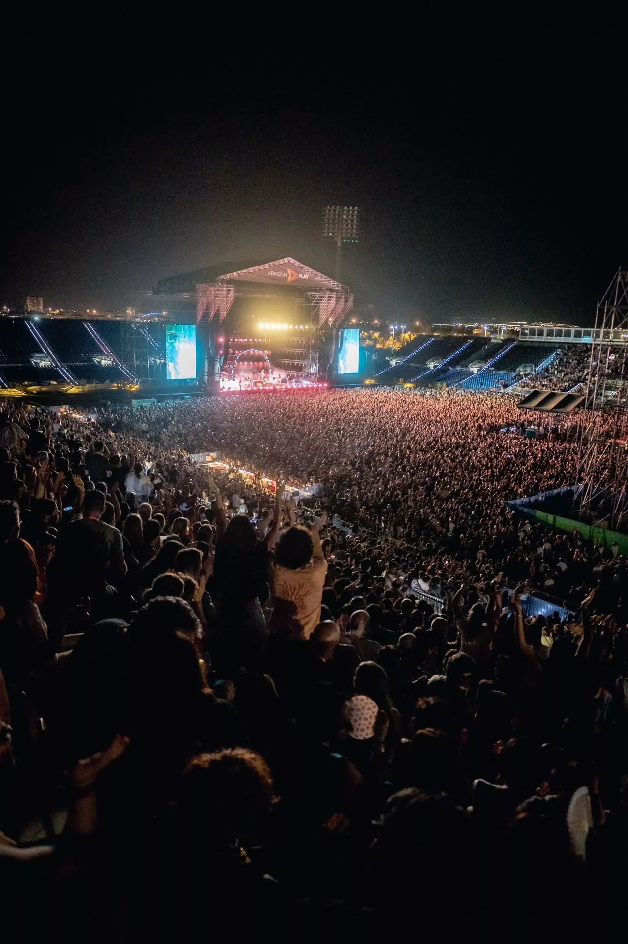Concierto de Leiva en el Ibercaja Estadio organizado por El Veintiuno, Foto Jaime Oriz