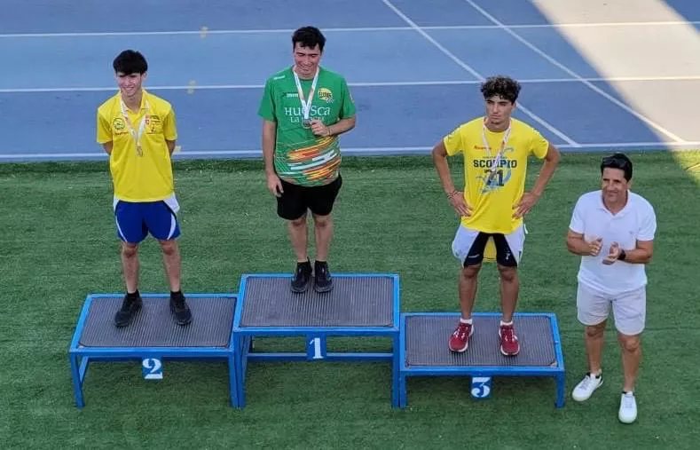 Telmo Abadías, campeón Sub 23 de 400.