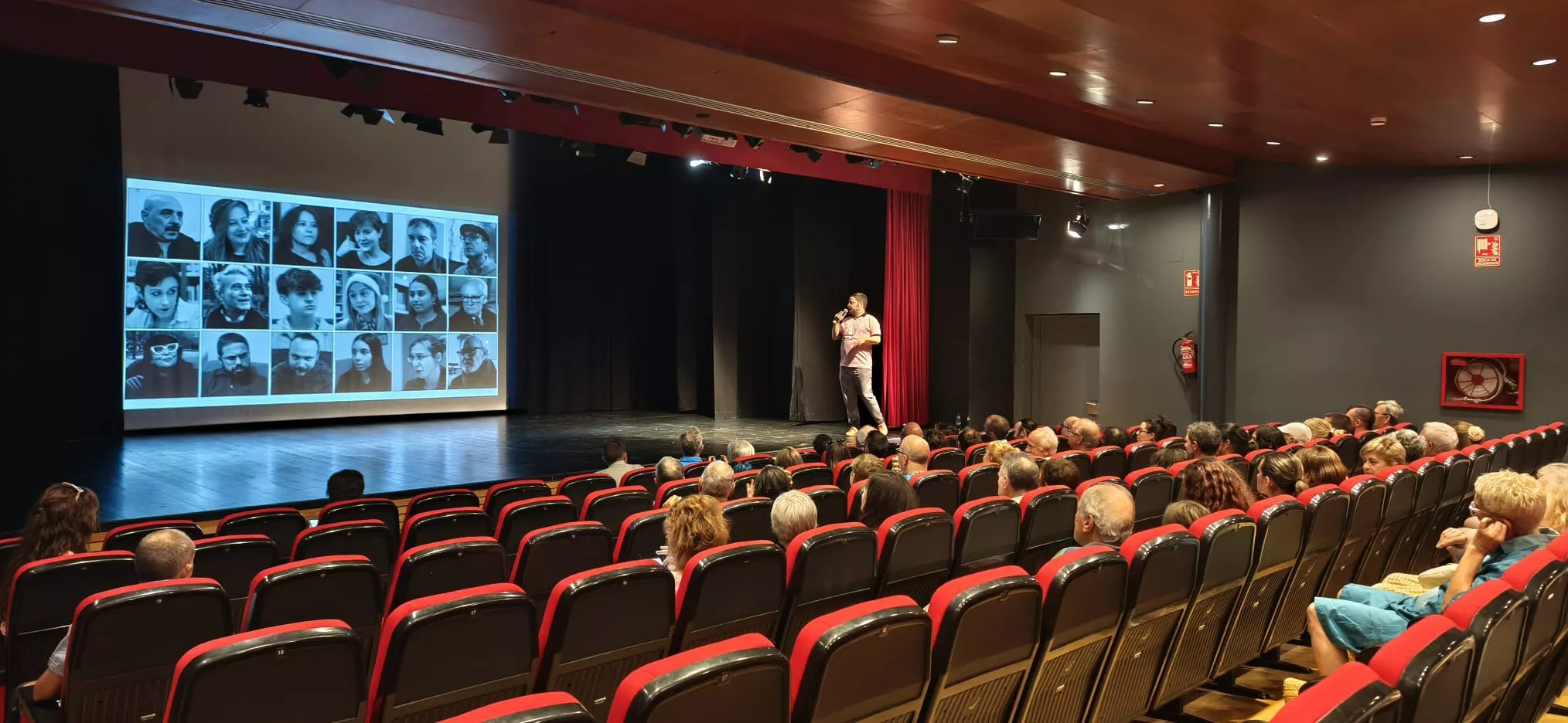 Imprevistos y Cía. lleva el cine a la Muestra de Teatro y Danza Joven. Foto María José Sampietro Brosed