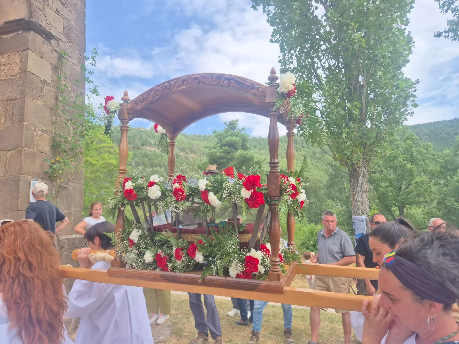 Romería a San Úrbez en el Santuario en Nocito. Foto Juanlu Herrero