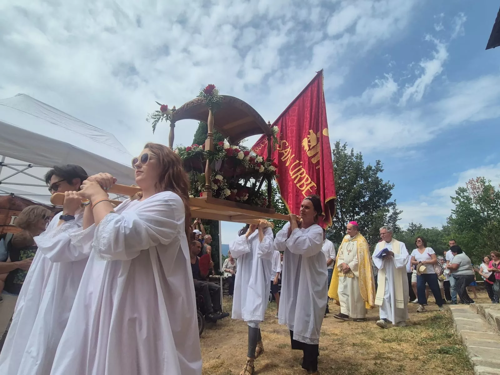 Romería a San Úrbez en el Santuario en Nocito. Foto Juanlu Herrero