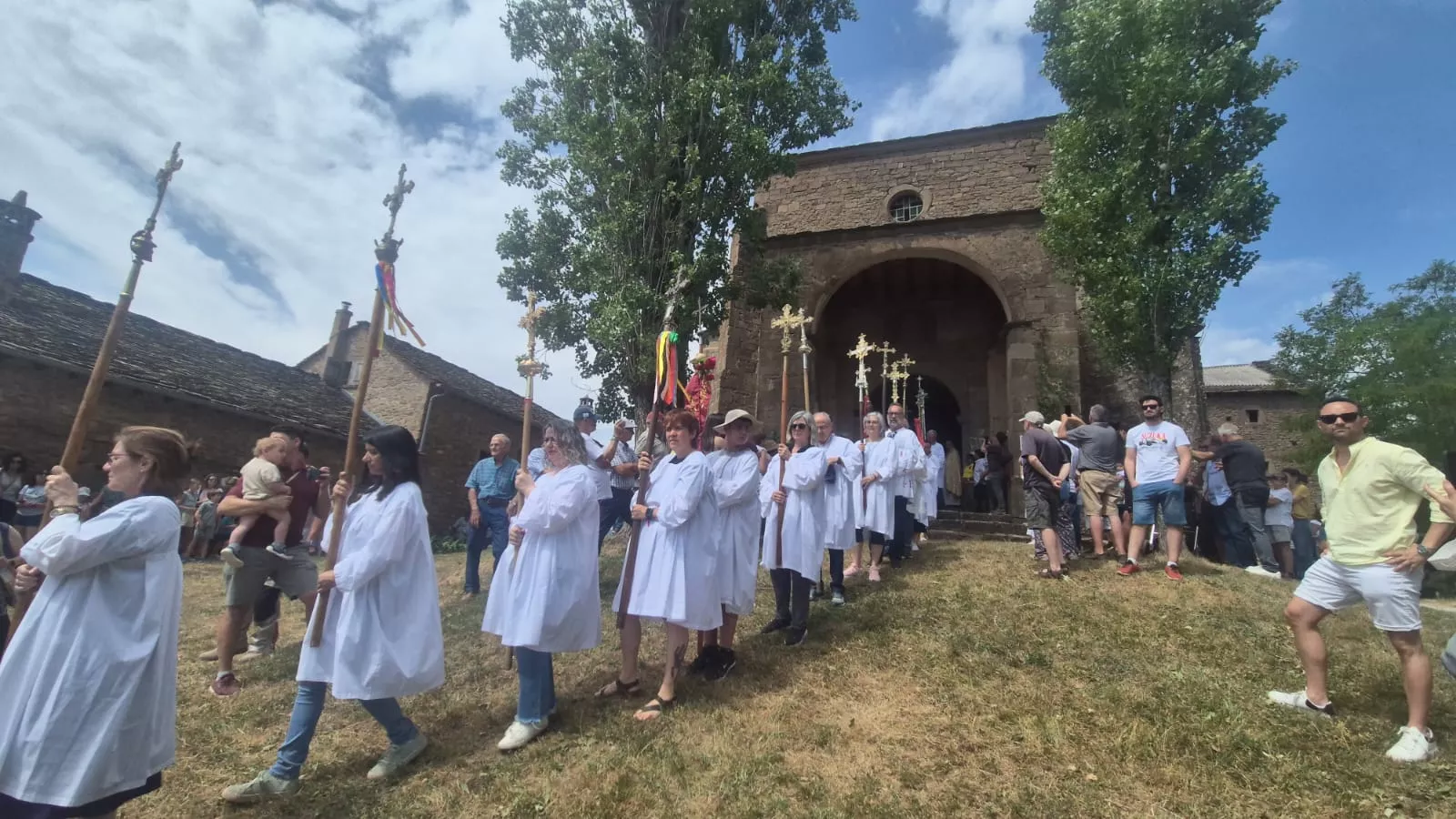 Romería a San Úrbez en el Santuario en Nocito. Foto Juanlu Herrero