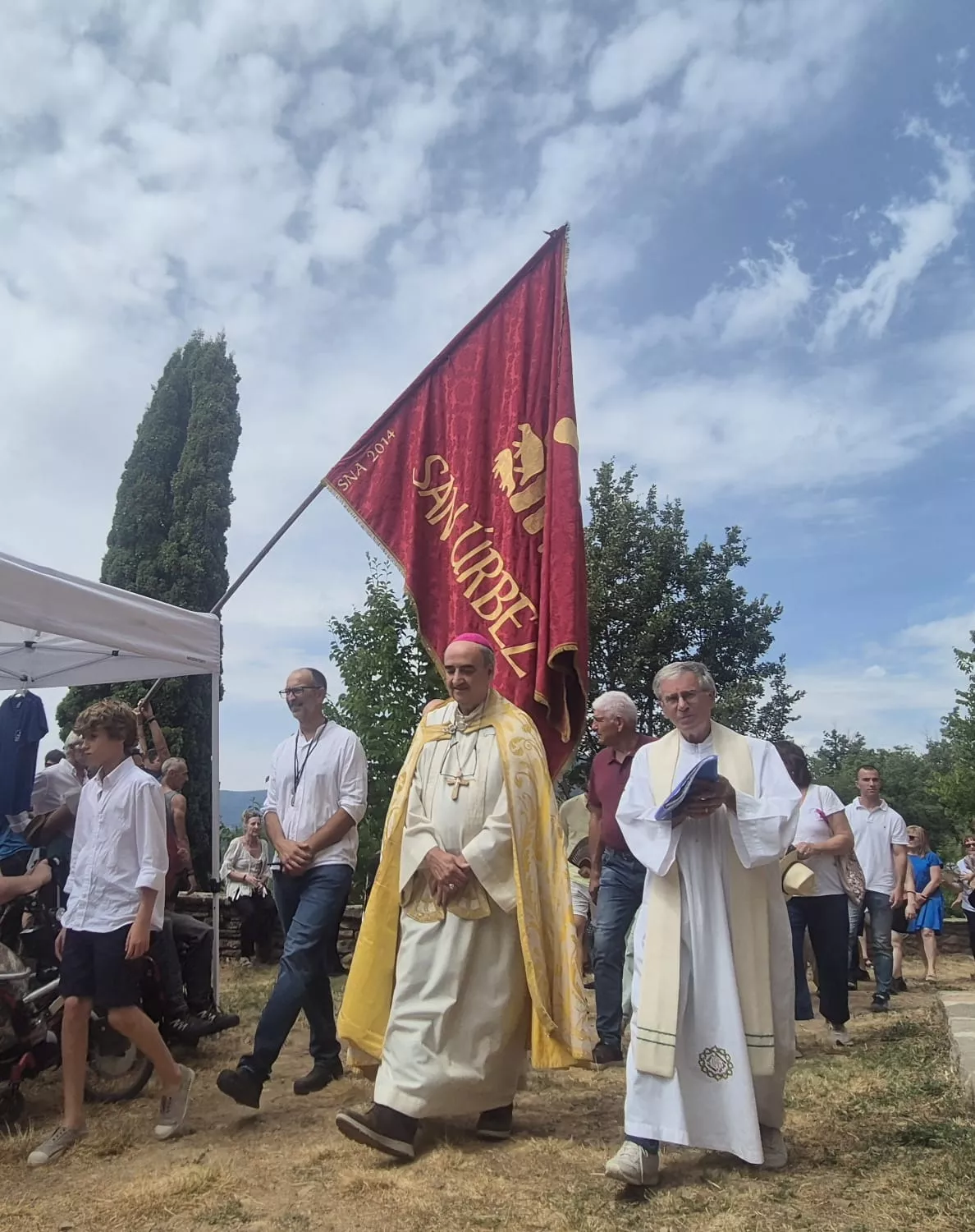 Romería a San Úrbez en el Santuario en Nocito. Foto Juanlu Herrero