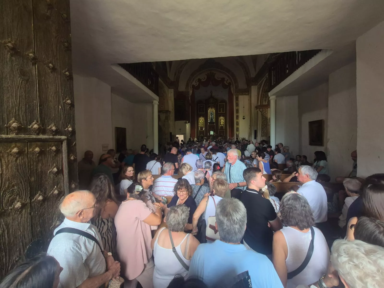 Romería a San Úrbez en el Santuario en Nocito. Foto Juanlu Herrero