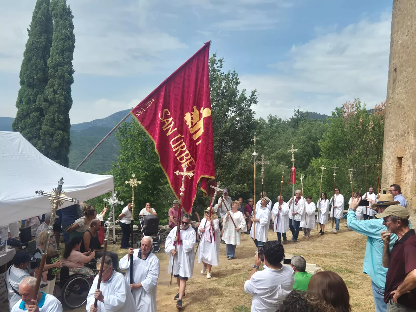 Romería a San Úrbez en el Santuario en Nocito. Foto Juanlu Herrero