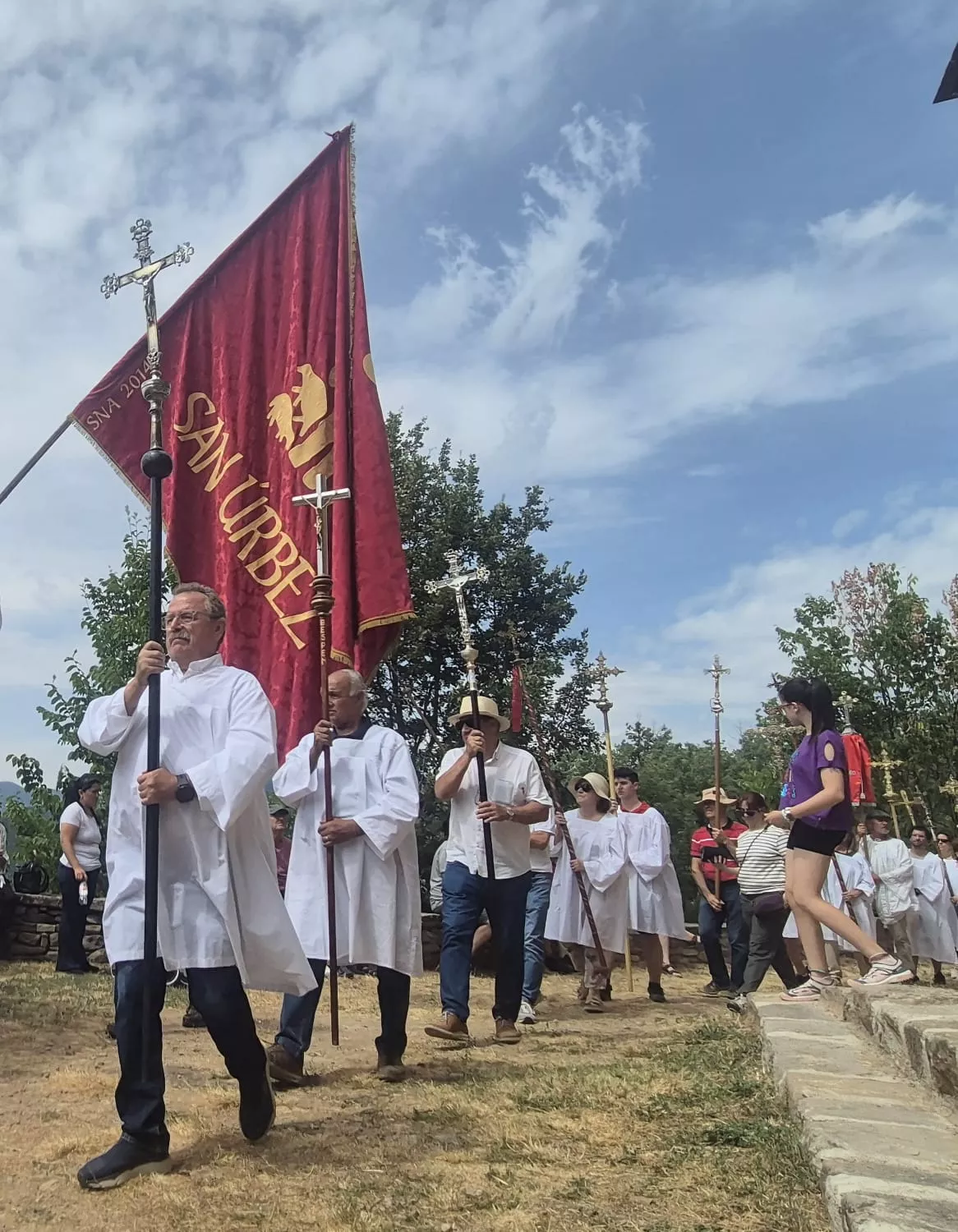 Romería a San Úrbez en el Santuario en Nocito. Foto Juanlu Herrero