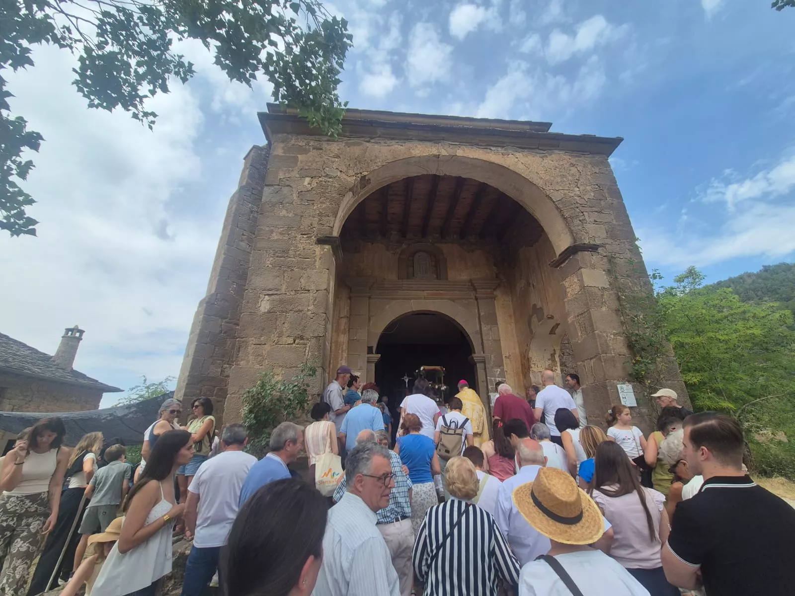 Romería a San Úrbez en el Santuario en Nocito. Foto Juanlu Herrero