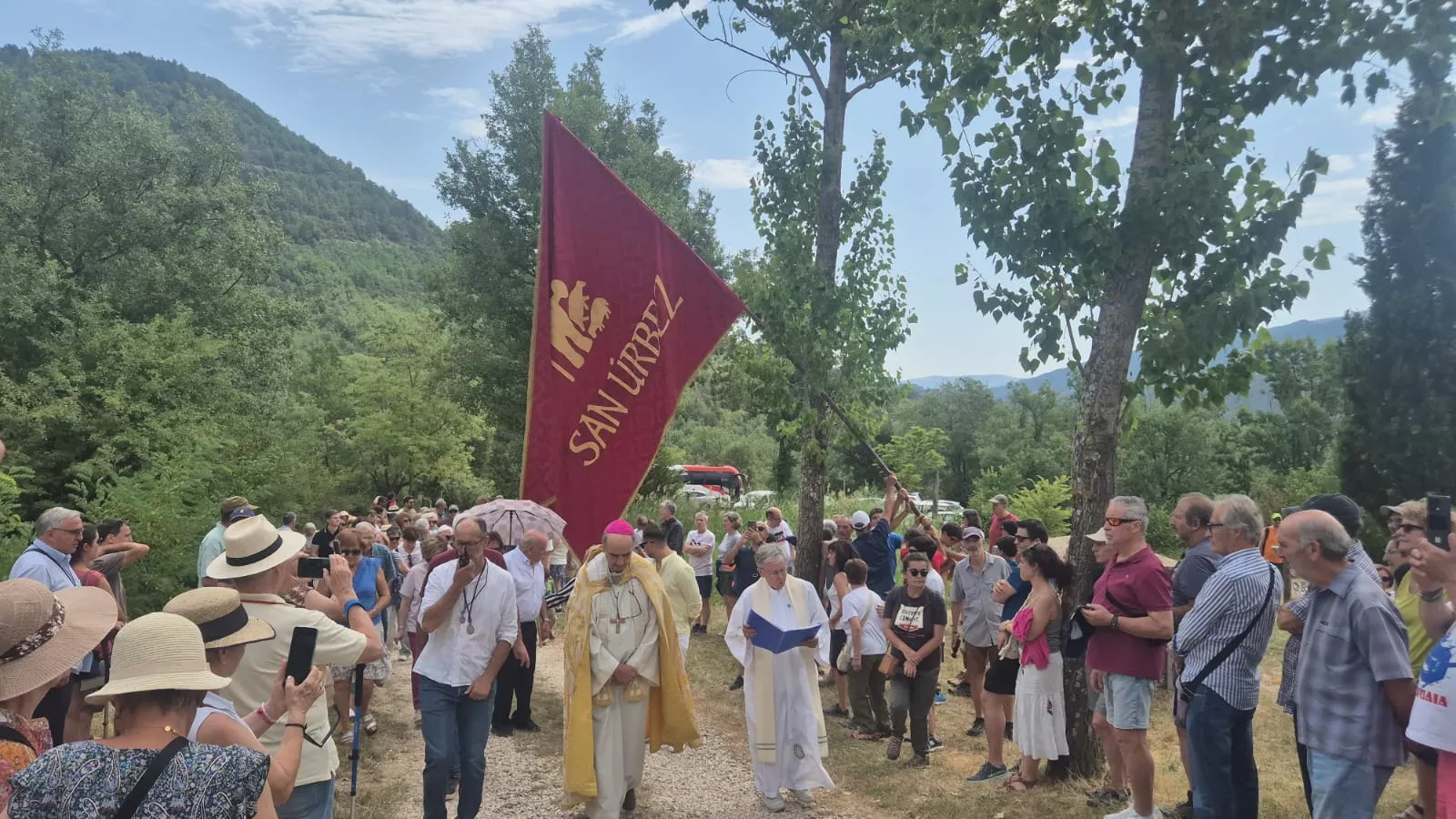 Romería a San Úrbez en el Santuario en Nocito. Foto Juanlu Herrero