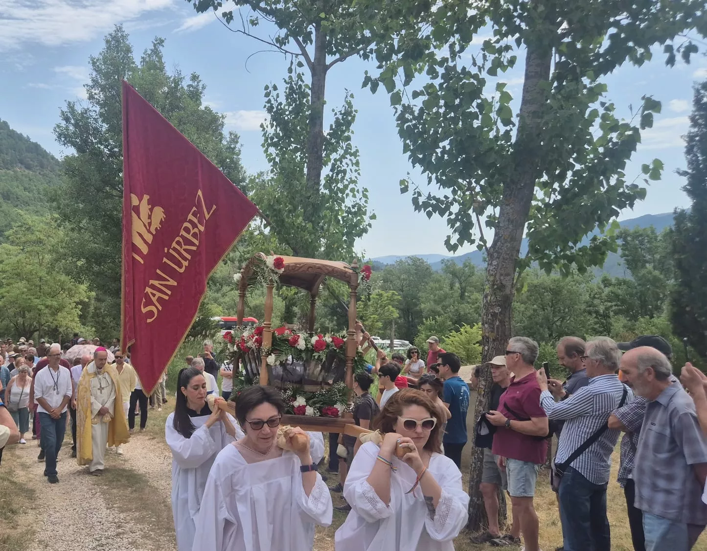 Romería a San Úrbez en el Santuario en Nocito. Foto Juanlu Herrero