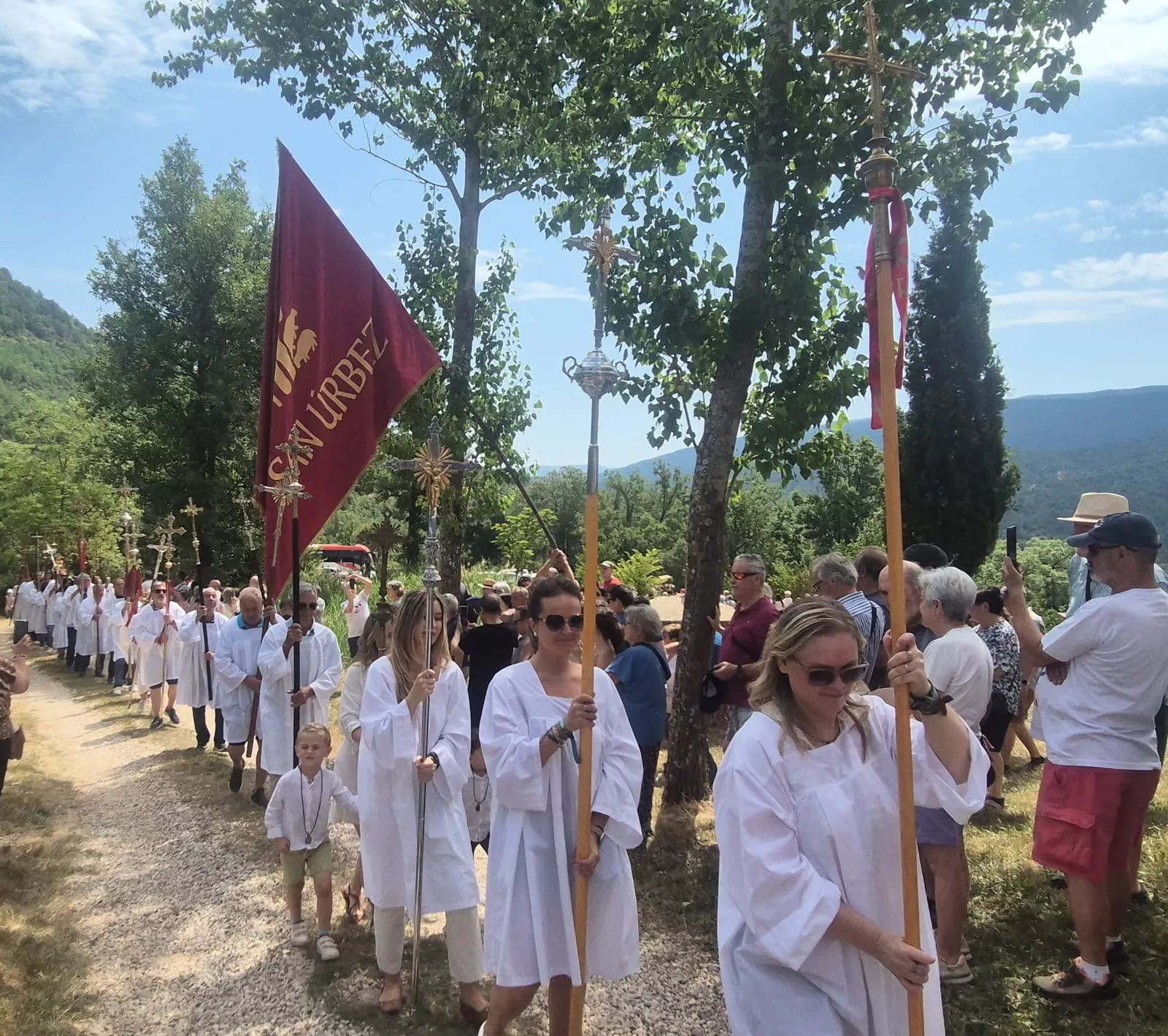 Romería a San Úrbez en el Santuario en Nocito. Foto Juanlu Herrero
