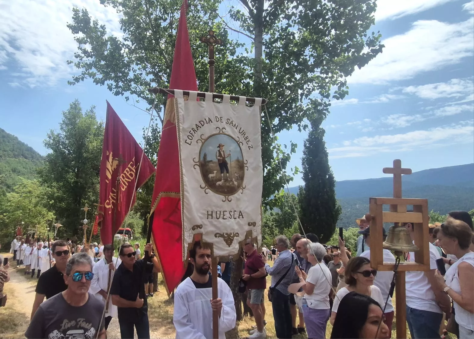 Romería a San Úrbez en el Santuario en Nocito. Foto Juanlu Herrero