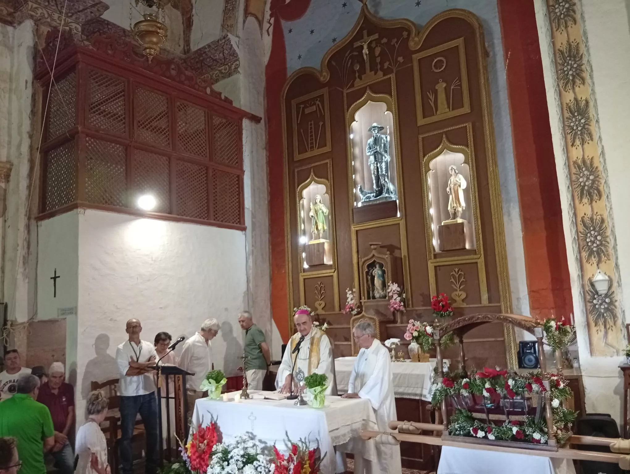 Romería a San Úrbez en el Santuario en Nocito. Foto Ismael Ferrer