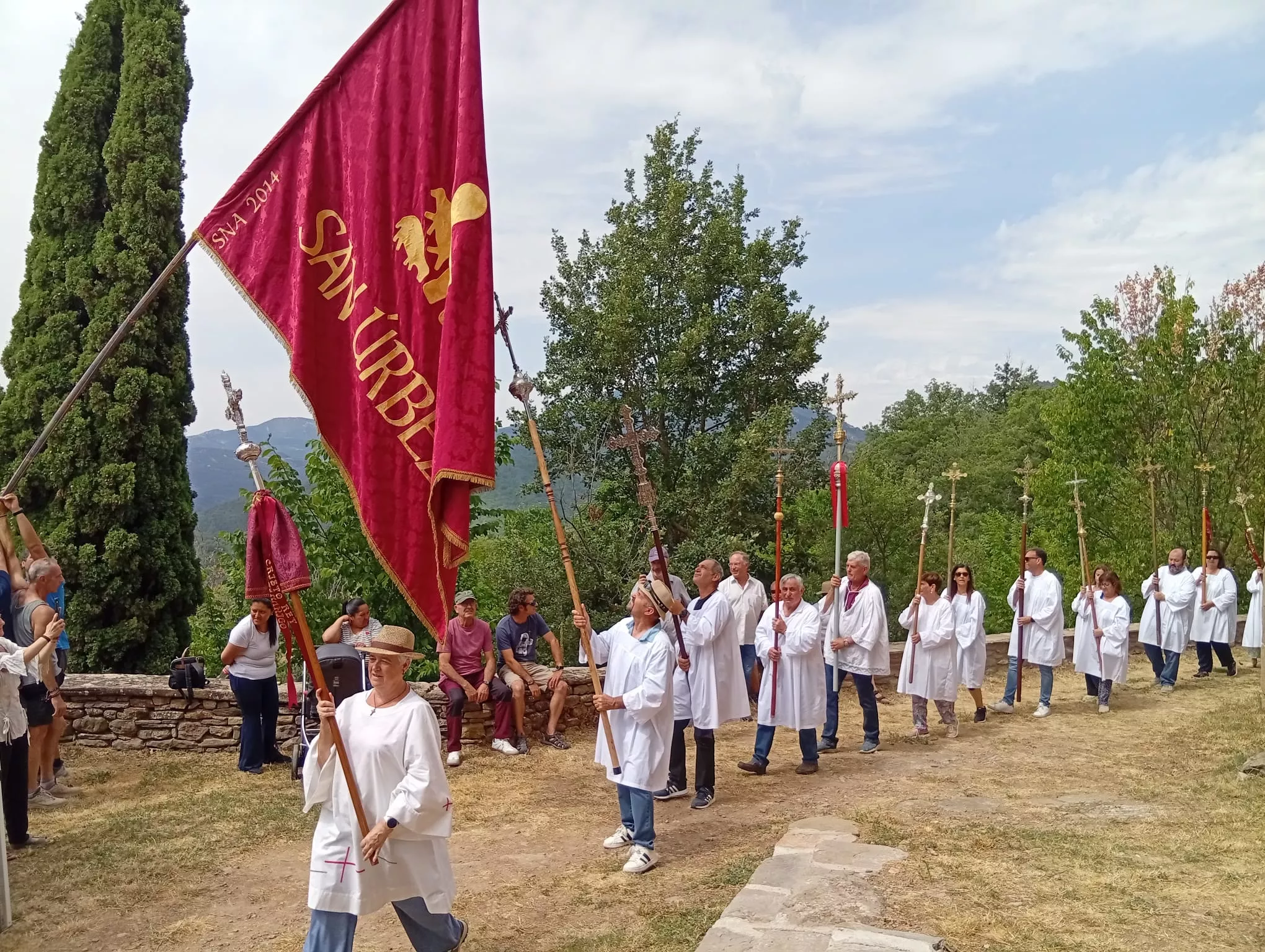 Romería a San Úrbez en el Santuario en Nocito. Foto Ismael Ferrer