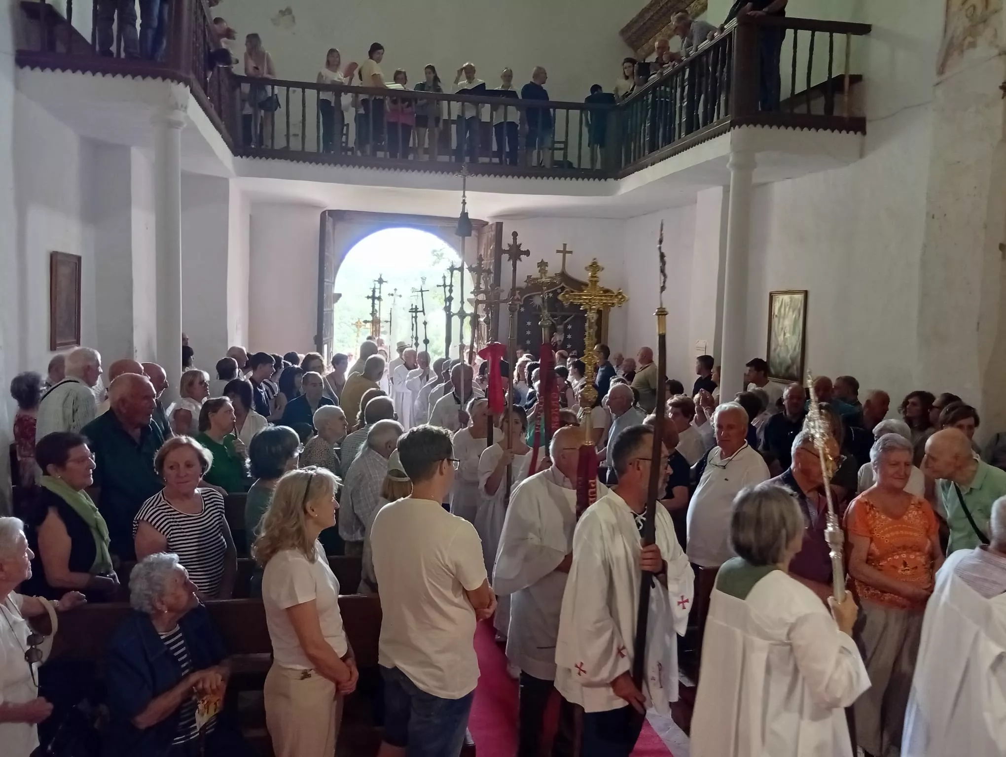 Romería a San Úrbez en el Santuario en Nocito. Foto Ismael Ferrer