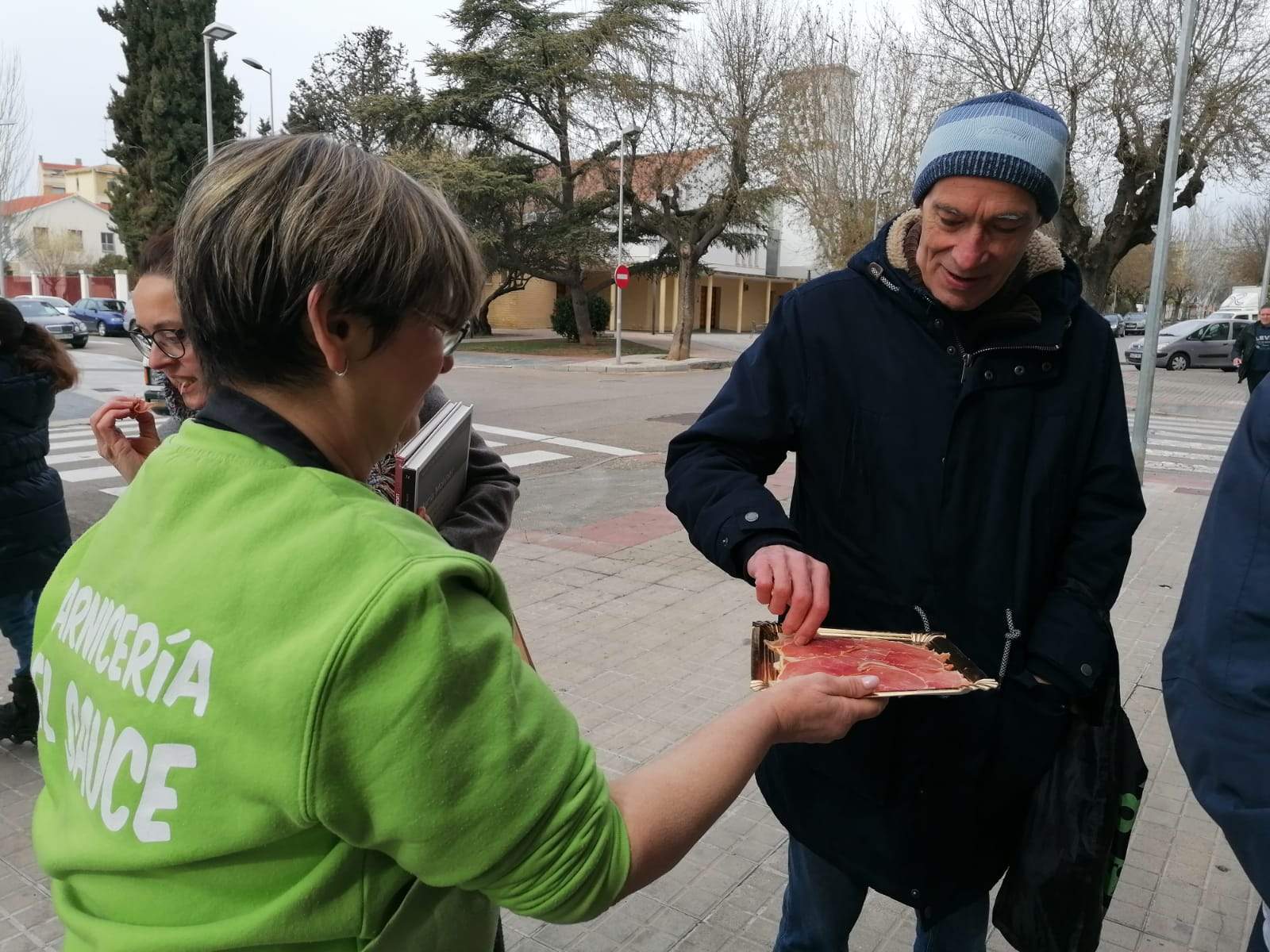 Pasacalle literario en el barrio del Perpetuo Socorro. Foto Myriam Martínez 