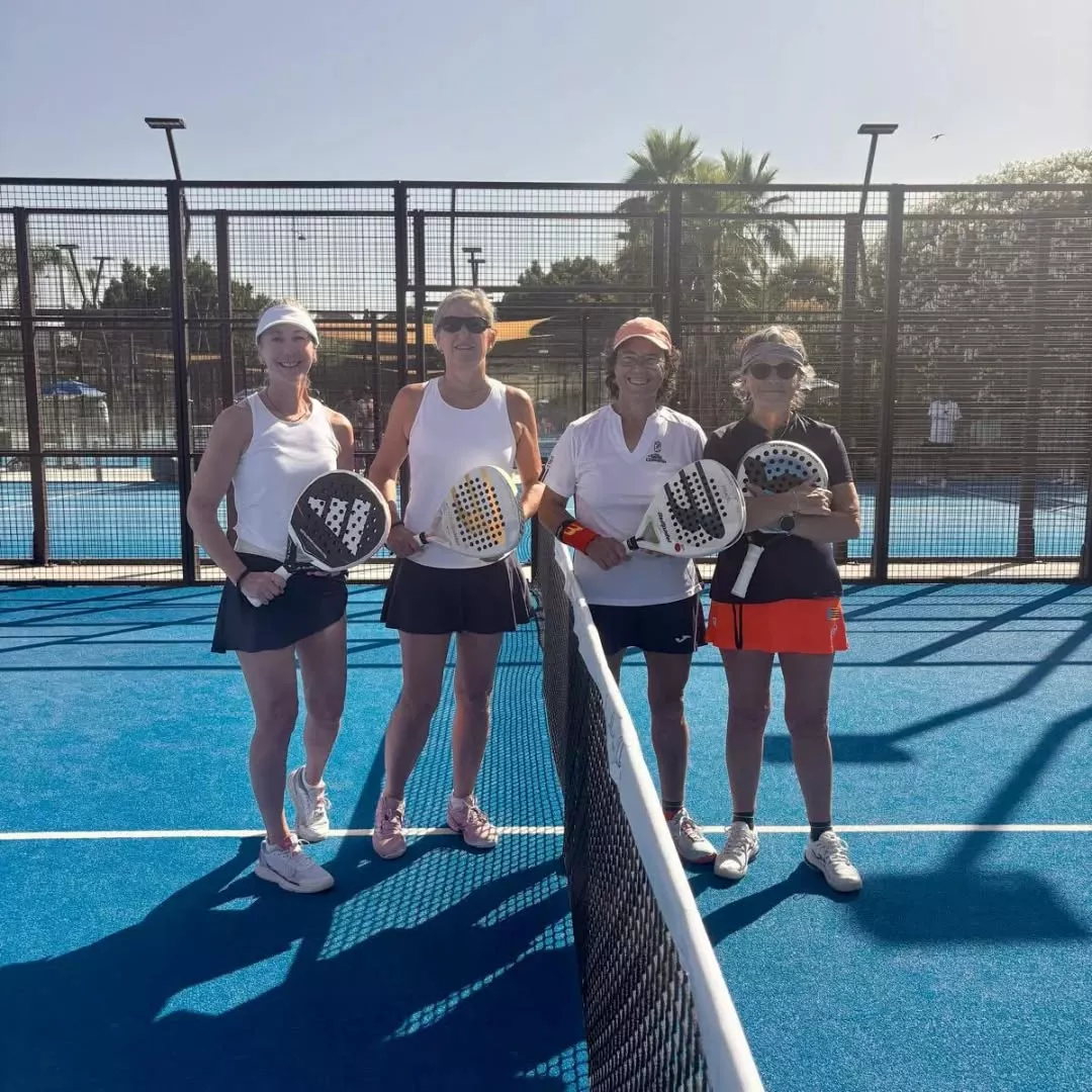 Finalistas de dobles femeninos.