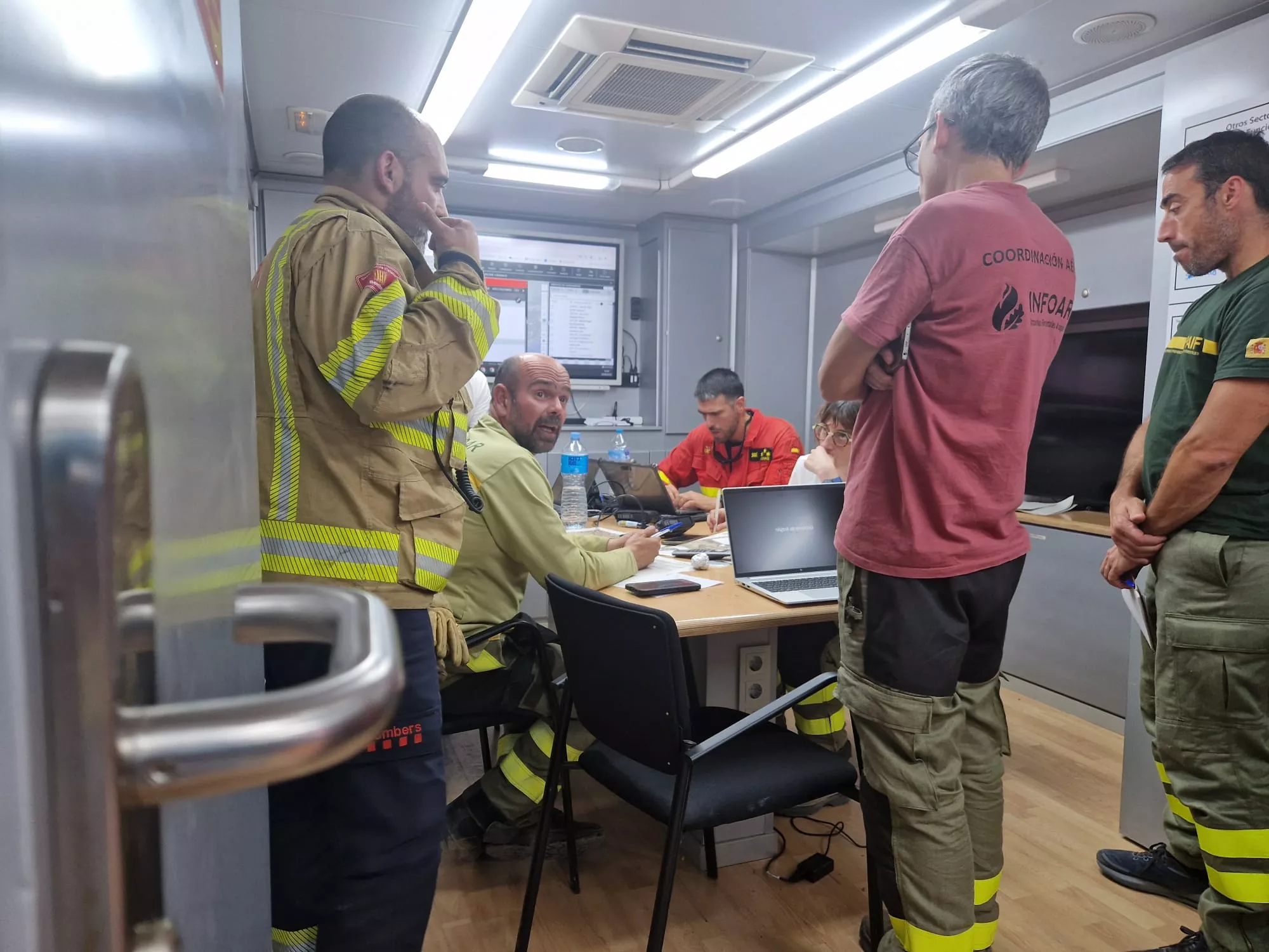 Controlado el incendio originado en Tamarite que ha afectado a 4.525 hectáreas.