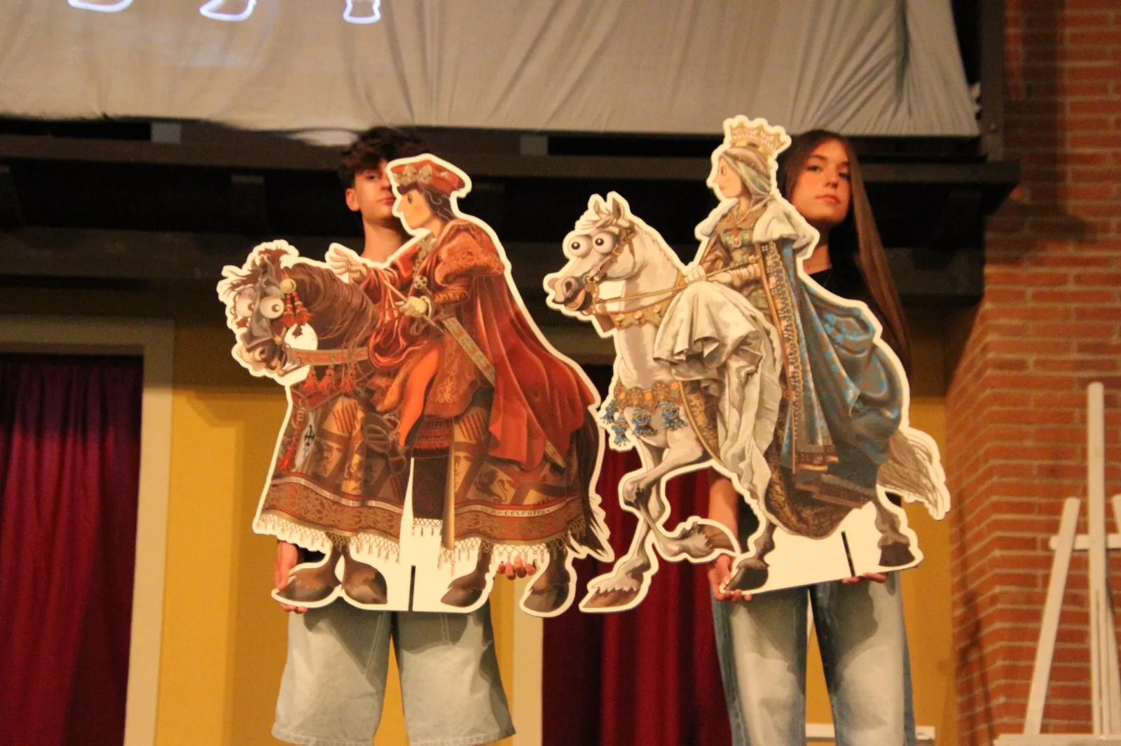 Agustín Lorés en el Corral de Comedias de Robres. Foto Carlos Neofato