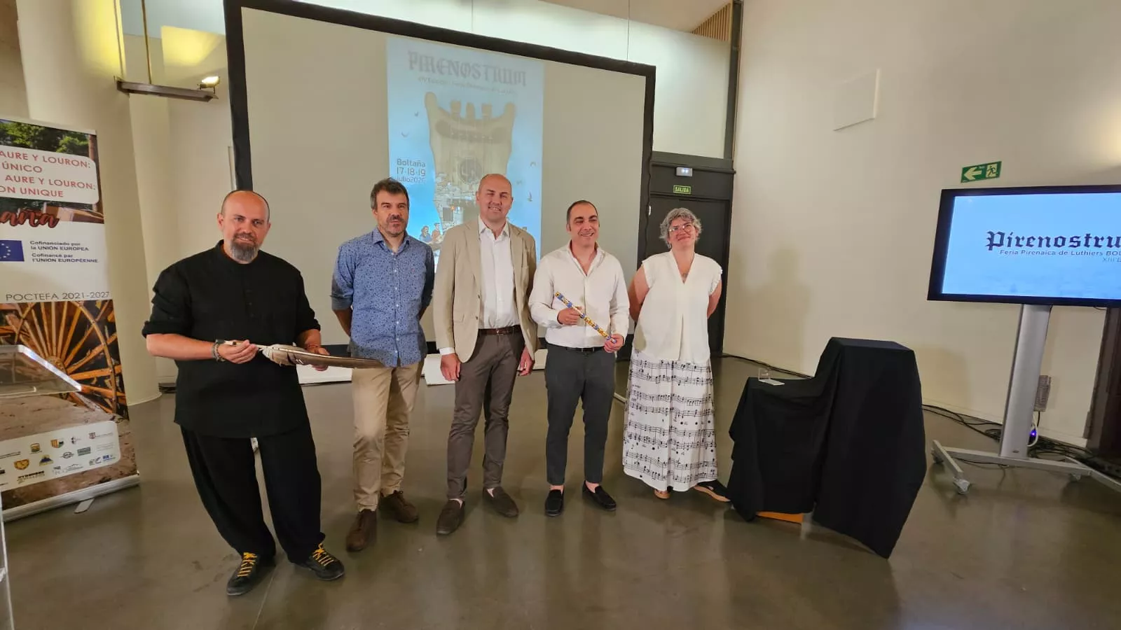 Presentación de Pirenostrum 2026 en la Diputación de Huesca.