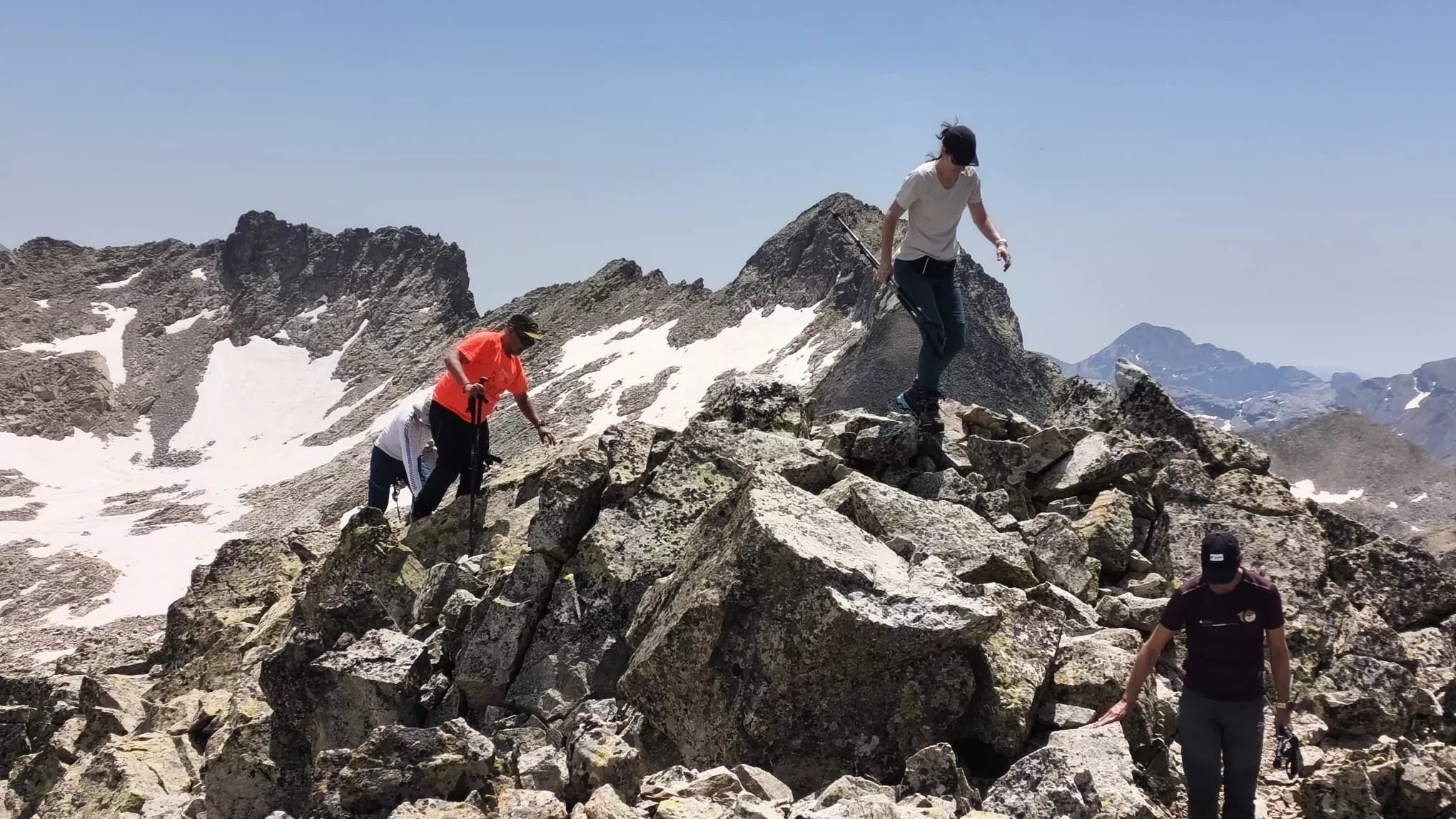 Cerca de la cumbre