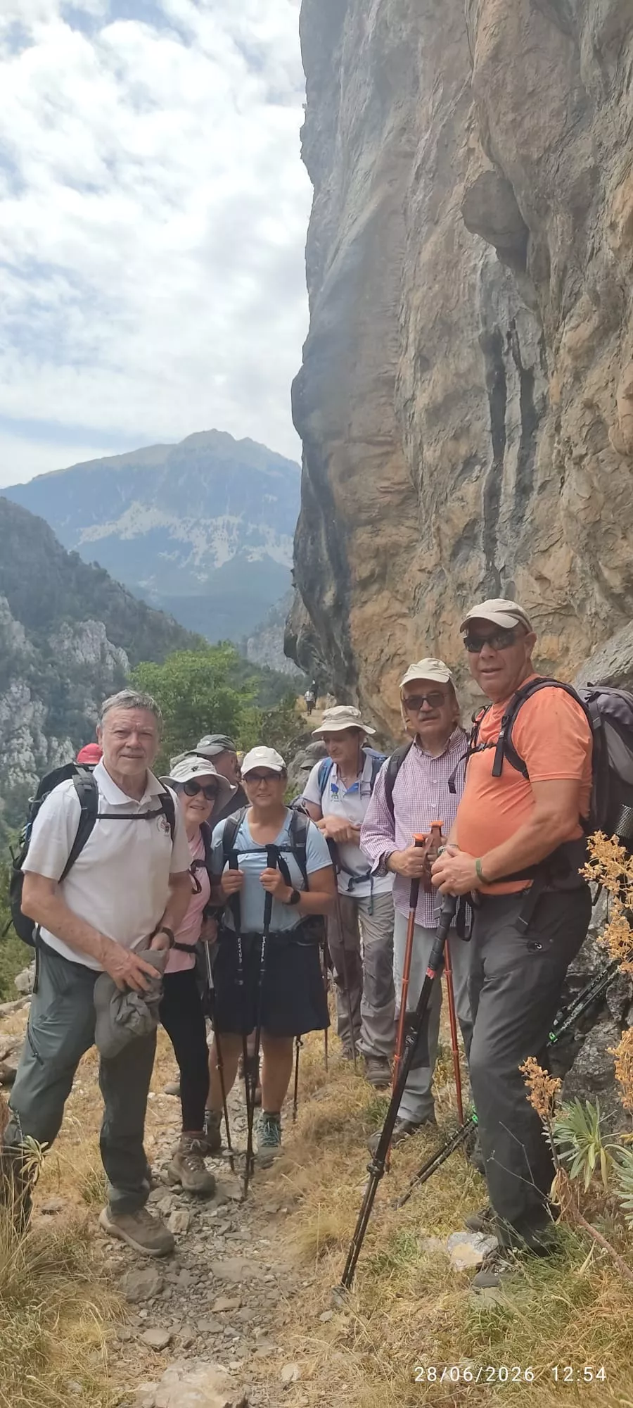 Uno de los grupos de la excursión.