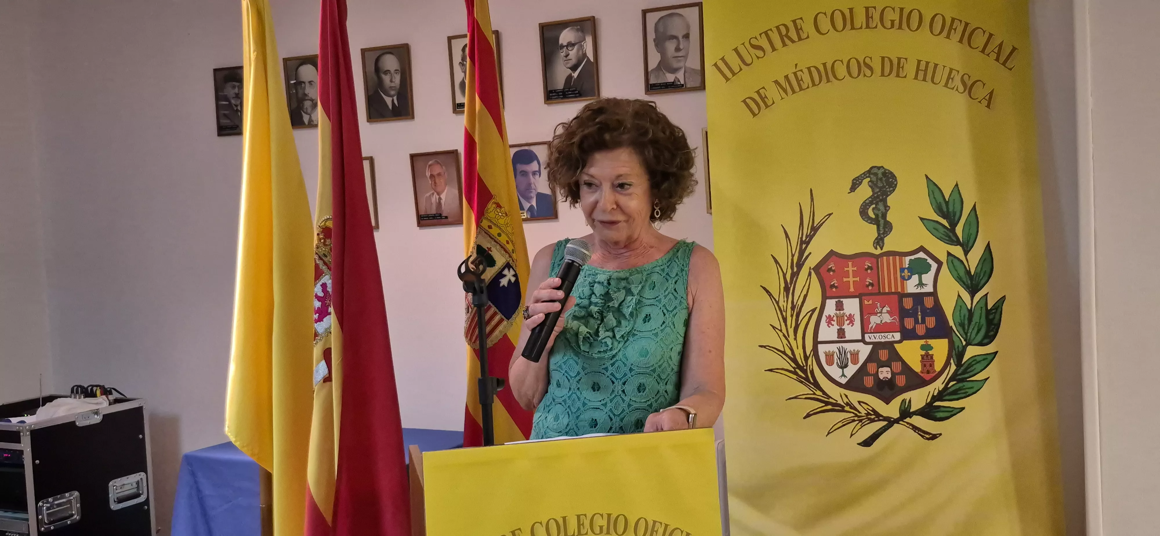 Fiesta del Colegio Oficial de Médicos de Huesca 2026. Foto Myriam Martínez