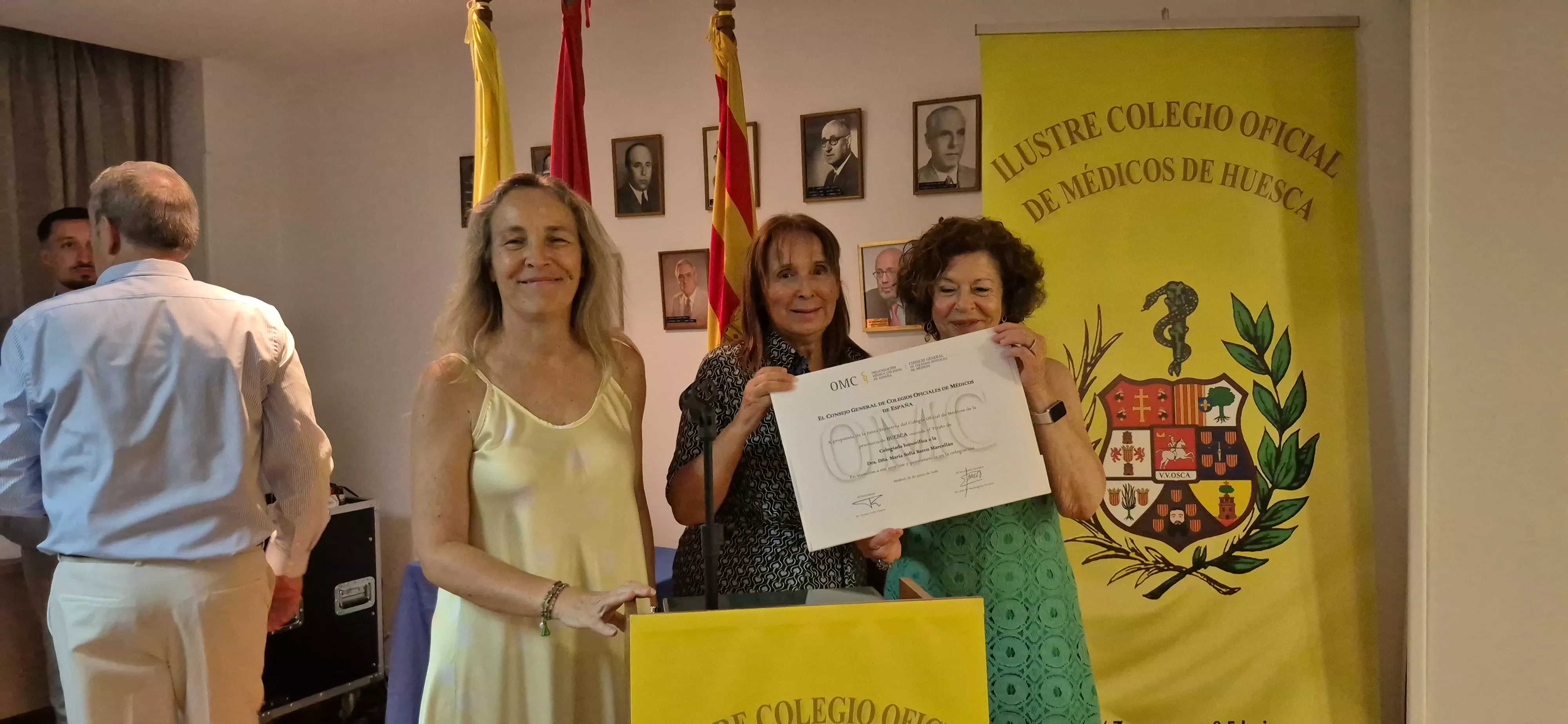 Fiesta del Colegio Oficial de Médicos de Huesca 2026. Foto Myriam Martínez
