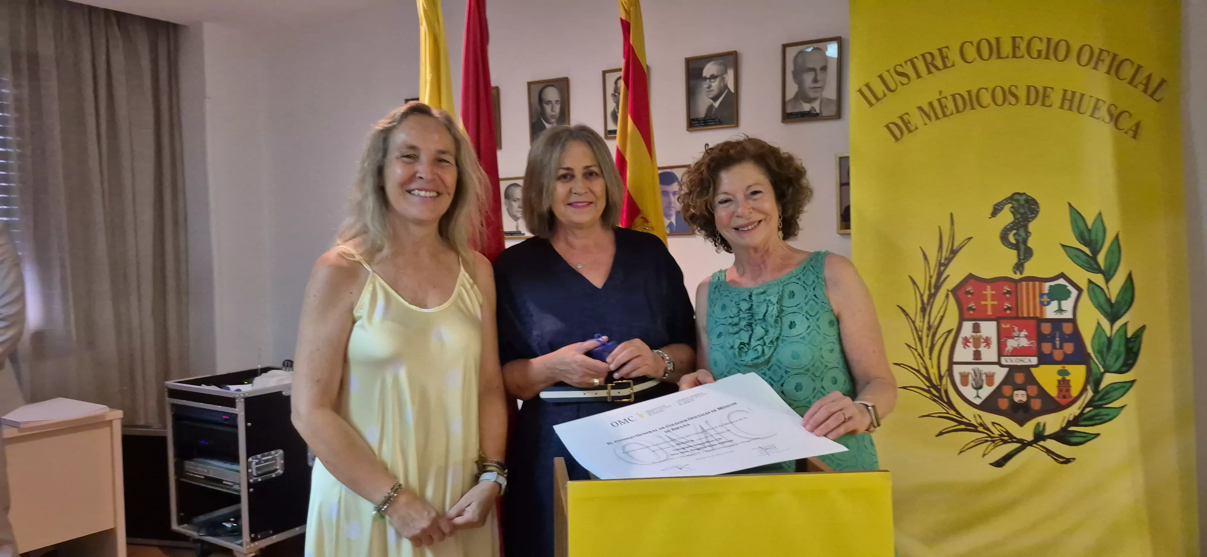 Fiesta del Colegio Oficial de Médicos de Huesca 2026. Foto Myriam Martínez