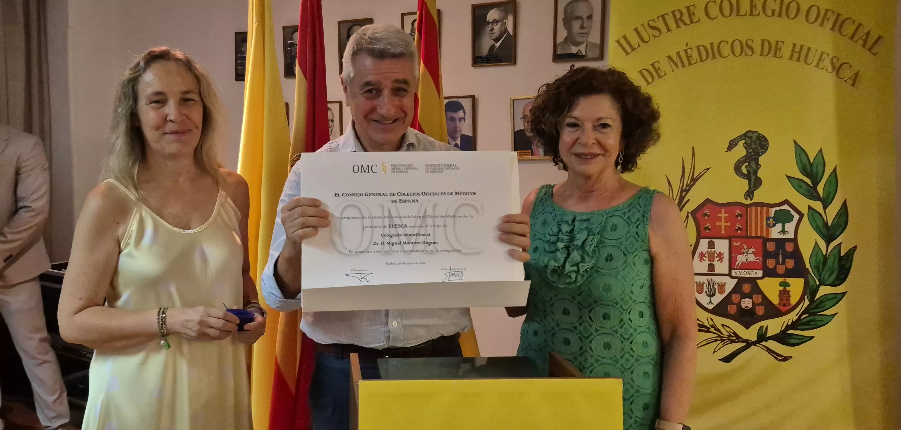 Fiesta del Colegio Oficial de Médicos de Huesca 2026. Foto Myriam Martínez