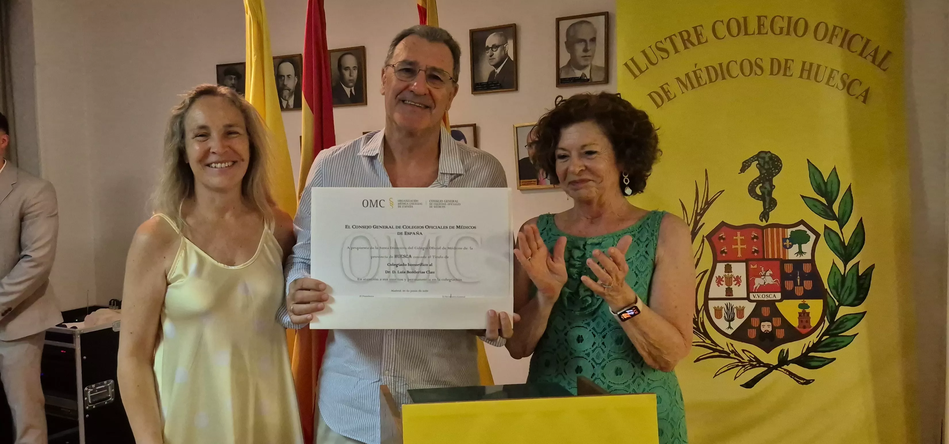 Fiesta del Colegio Oficial de Médicos de Huesca 2026. Foto Myriam Martínez