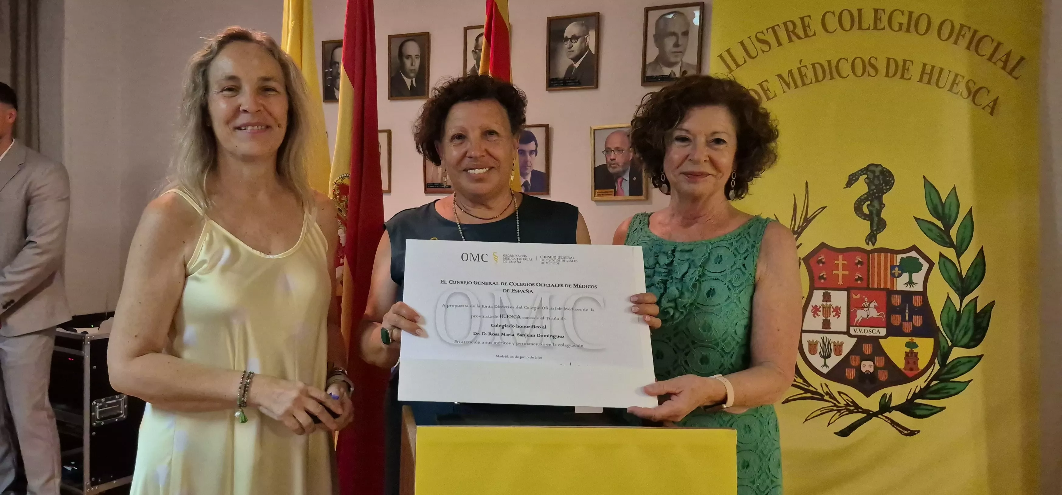Fiesta del Colegio Oficial de Médicos de Huesca 2026. Foto Myriam Martínez