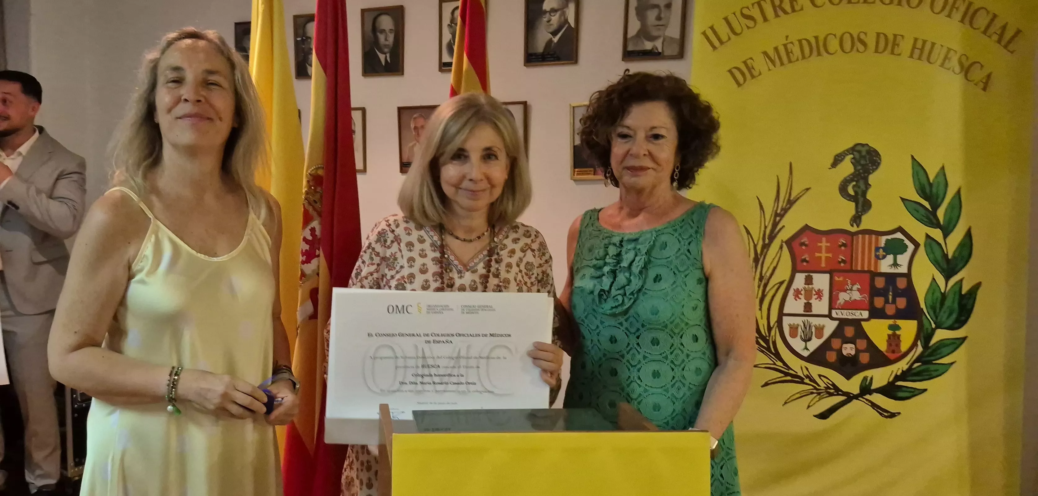 Fiesta del Colegio Oficial de Médicos de Huesca 2026. Foto Myriam Martínez
