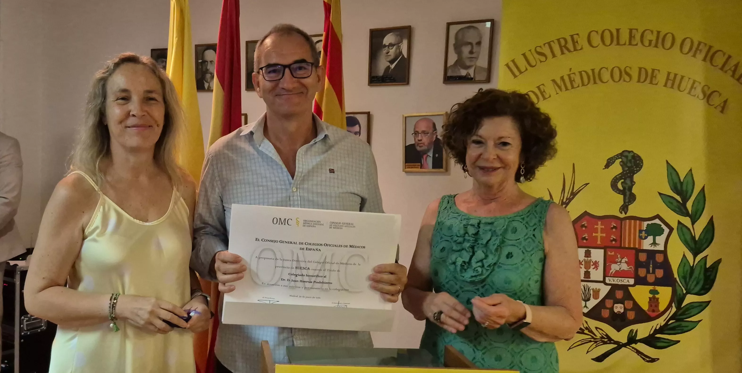 Fiesta del Colegio Oficial de Médicos de Huesca 2026. Foto Myriam Martínez