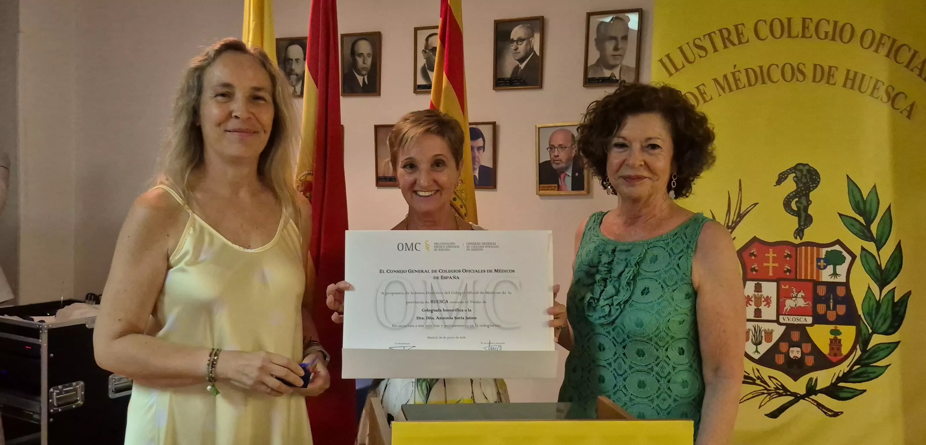 Fiesta del Colegio Oficial de Médicos de Huesca 2026. Foto Myriam Martínez