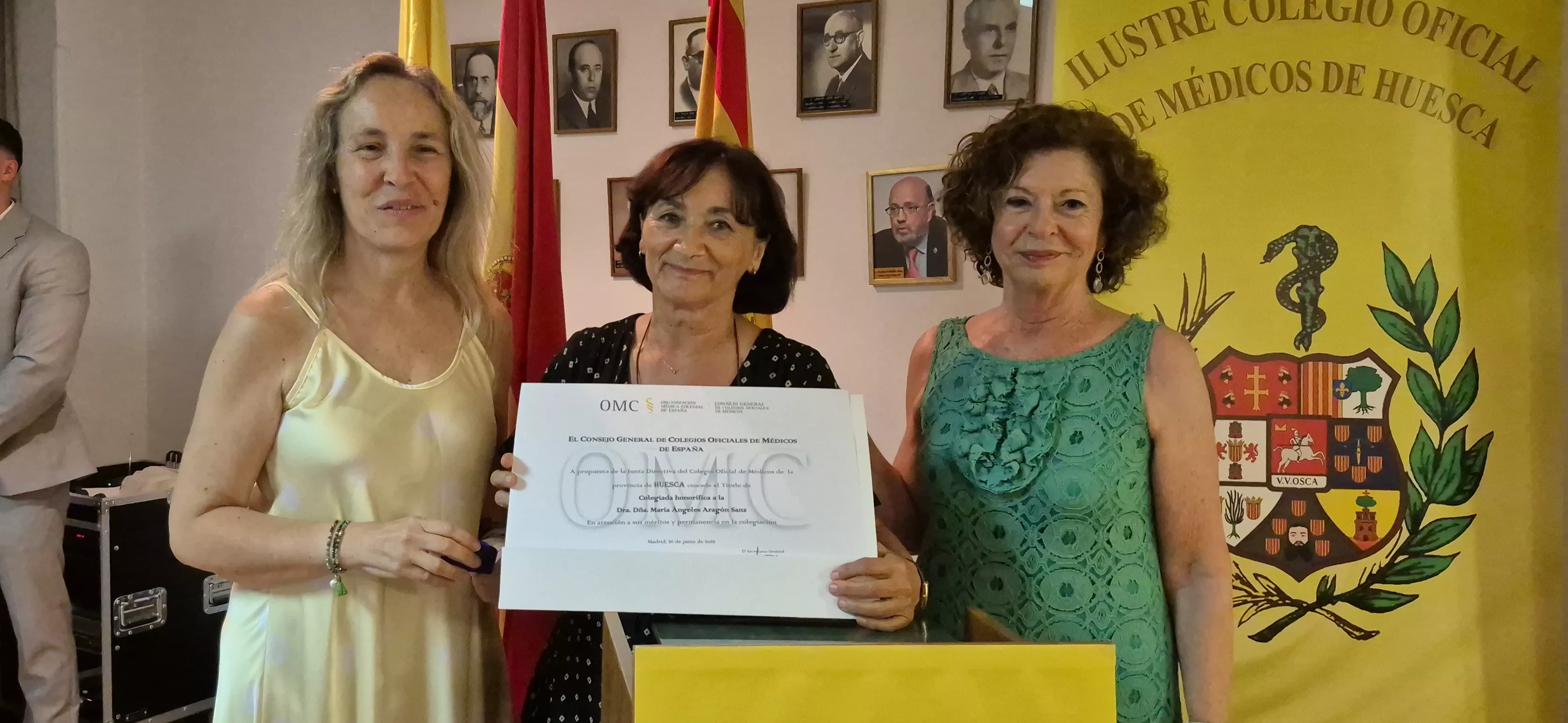Fiesta del Colegio Oficial de Médicos de Huesca 2026. Foto Myriam Martínez