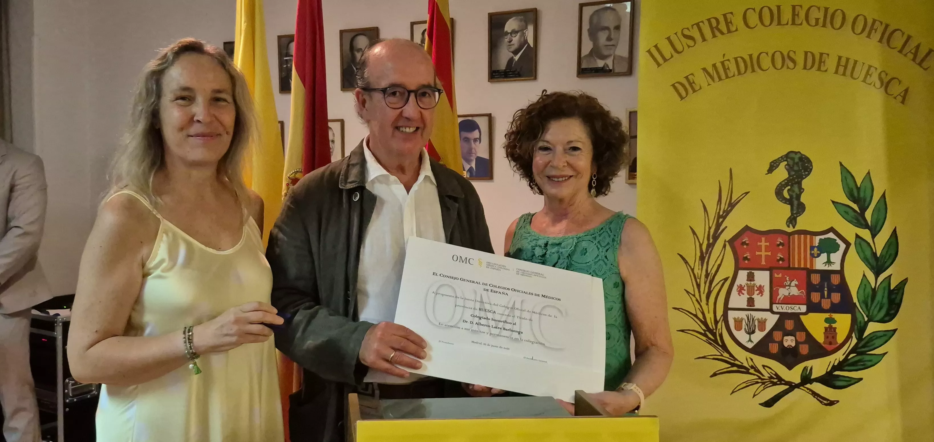 Fiesta del Colegio Oficial de Médicos de Huesca 2026. Foto Myriam Martínez
