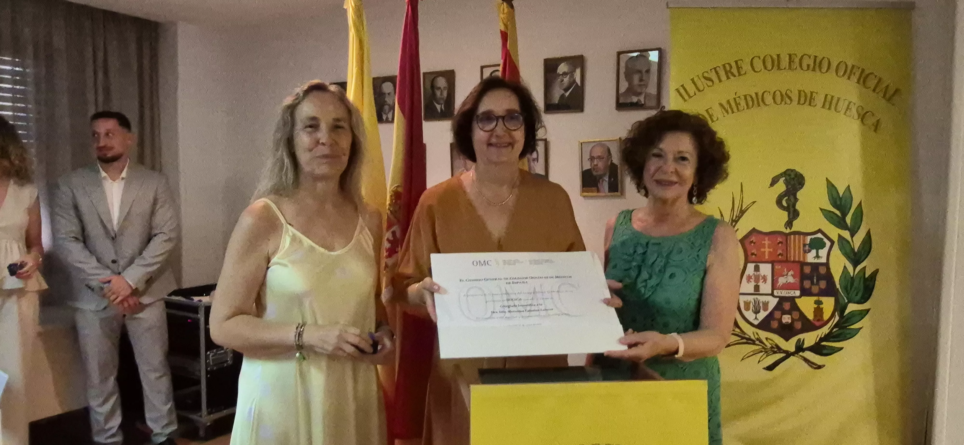 Fiesta del Colegio Oficial de Médicos de Huesca 2026. Foto Myriam Martínez