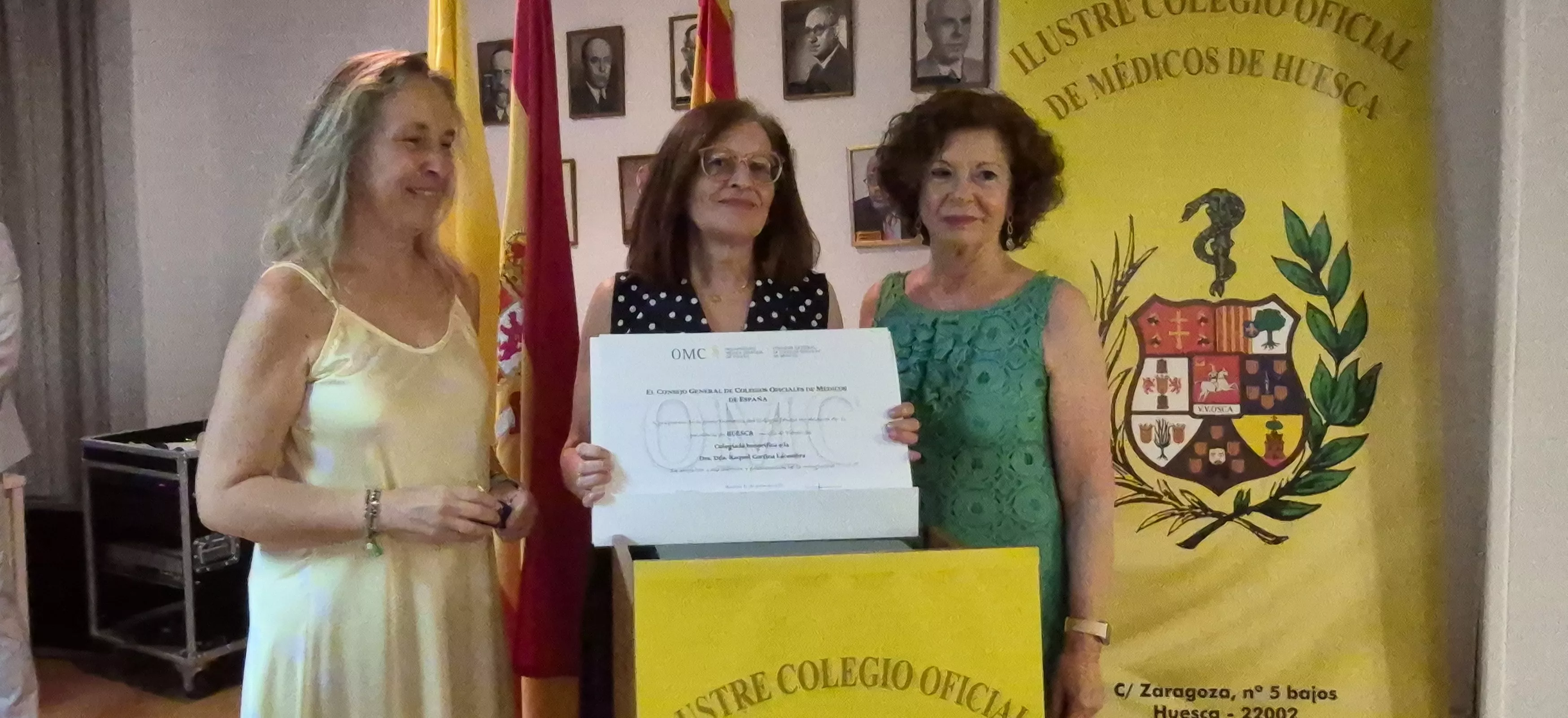 Fiesta del Colegio Oficial de Médicos de Huesca 2026. Foto Myriam Martínez