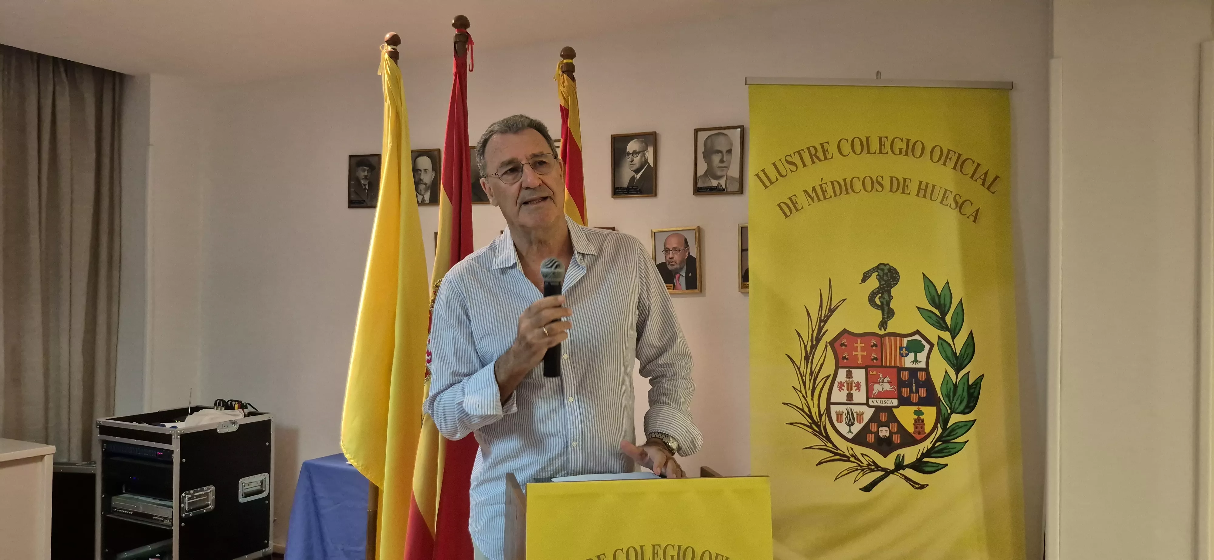 Fiesta del Colegio Oficial de Médicos de Huesca 2026. Foto Myriam Martínez