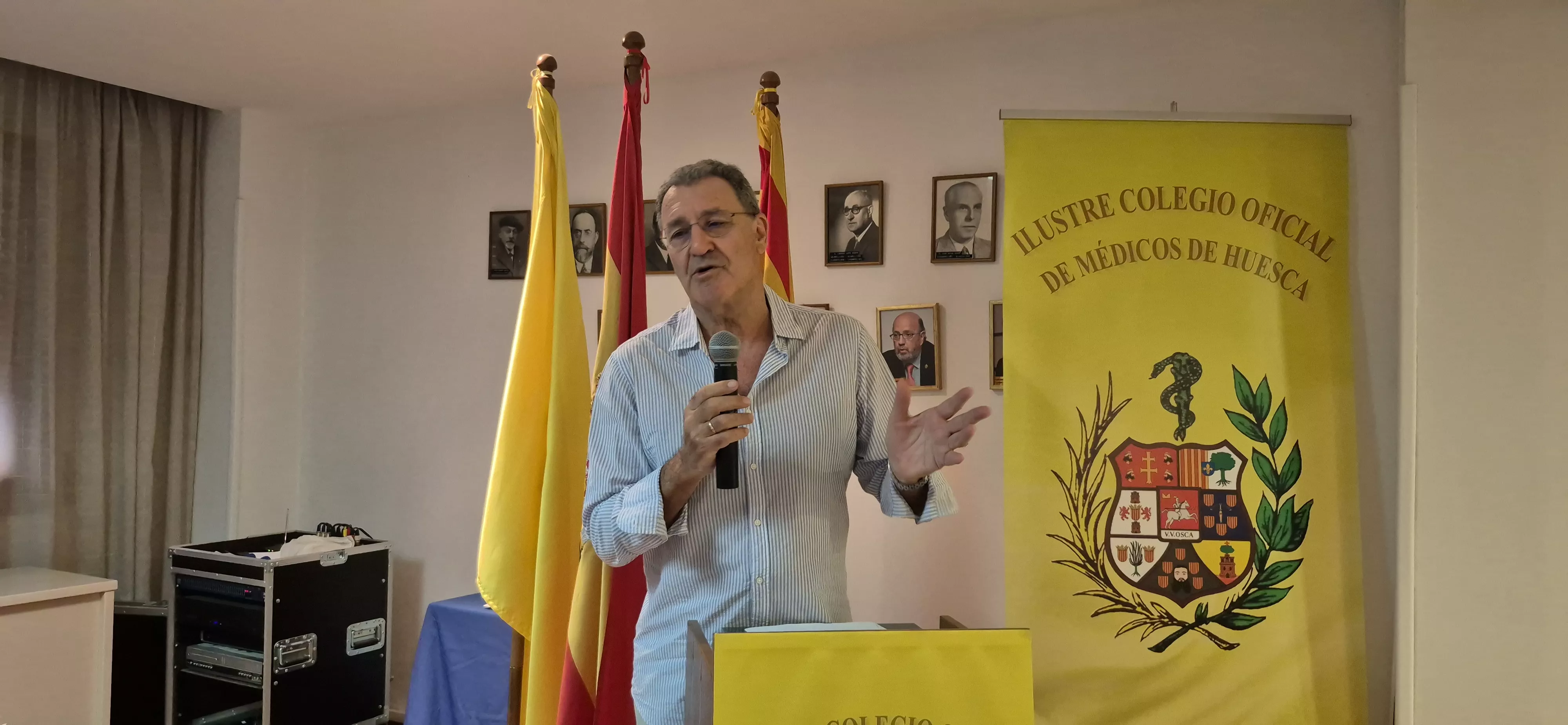 Fiesta del Colegio Oficial de Médicos de Huesca 2026. Foto Myriam Martínez