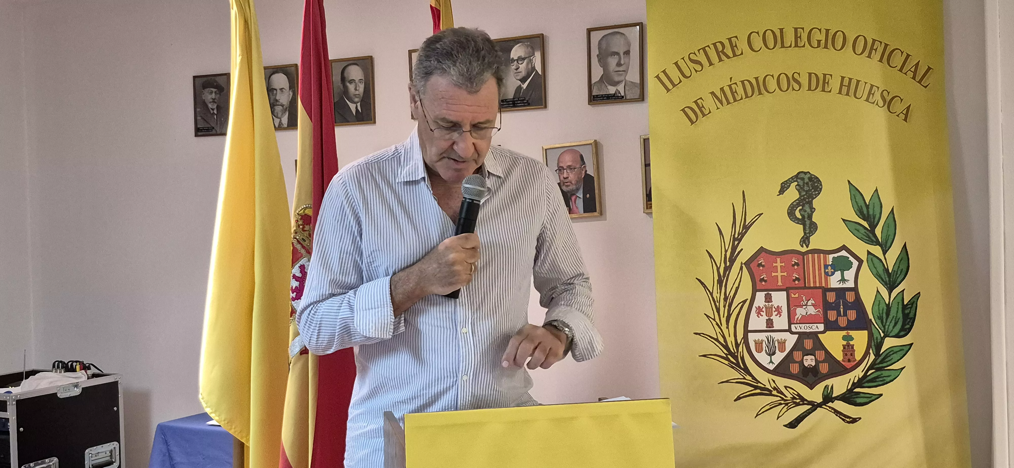 Fiesta del Colegio Oficial de Médicos de Huesca 2026. Foto Myriam Martínez