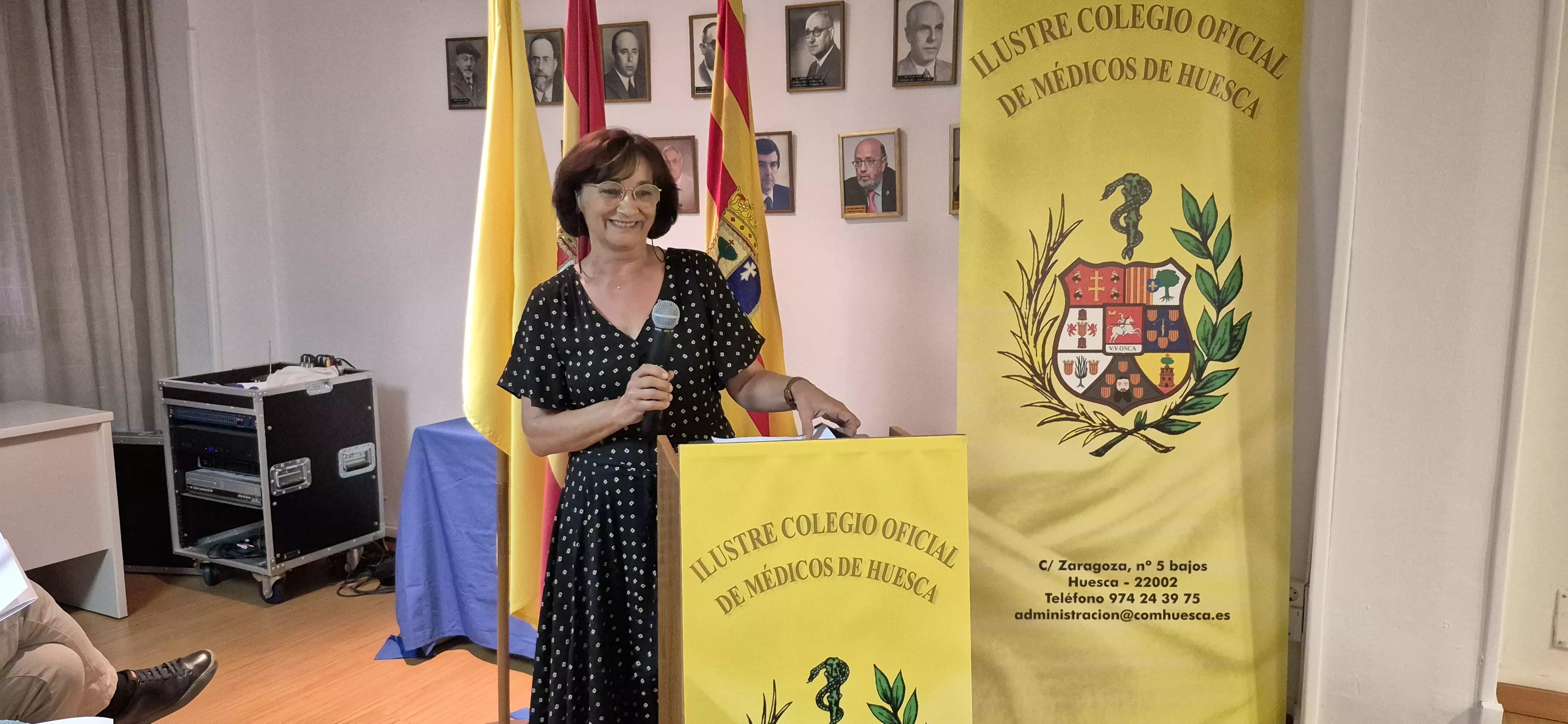 Fiesta del Colegio Oficial de Médicos de Huesca 2026. Foto Myriam Martínez
