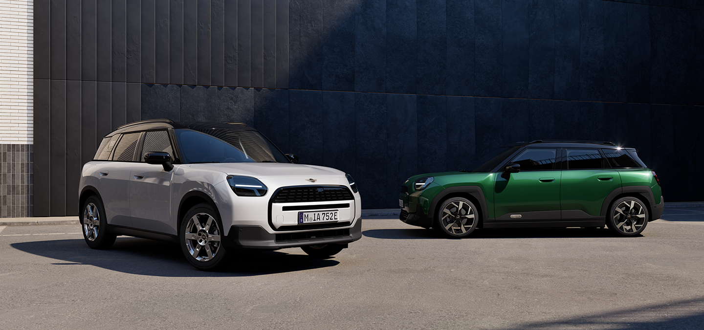 MINI John Cooper Works y MINI Aceman: dos formas de vivir la emoción eléctrica.