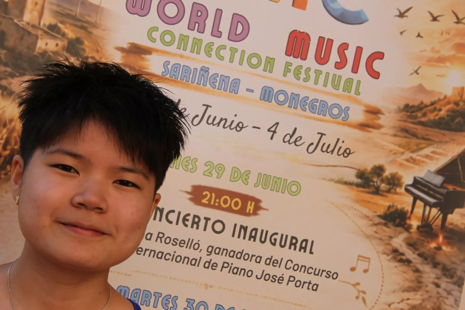 Inauguración del World Music Connecti-ON Festival 2026 en Sariñena. Foto Carlos Neofato