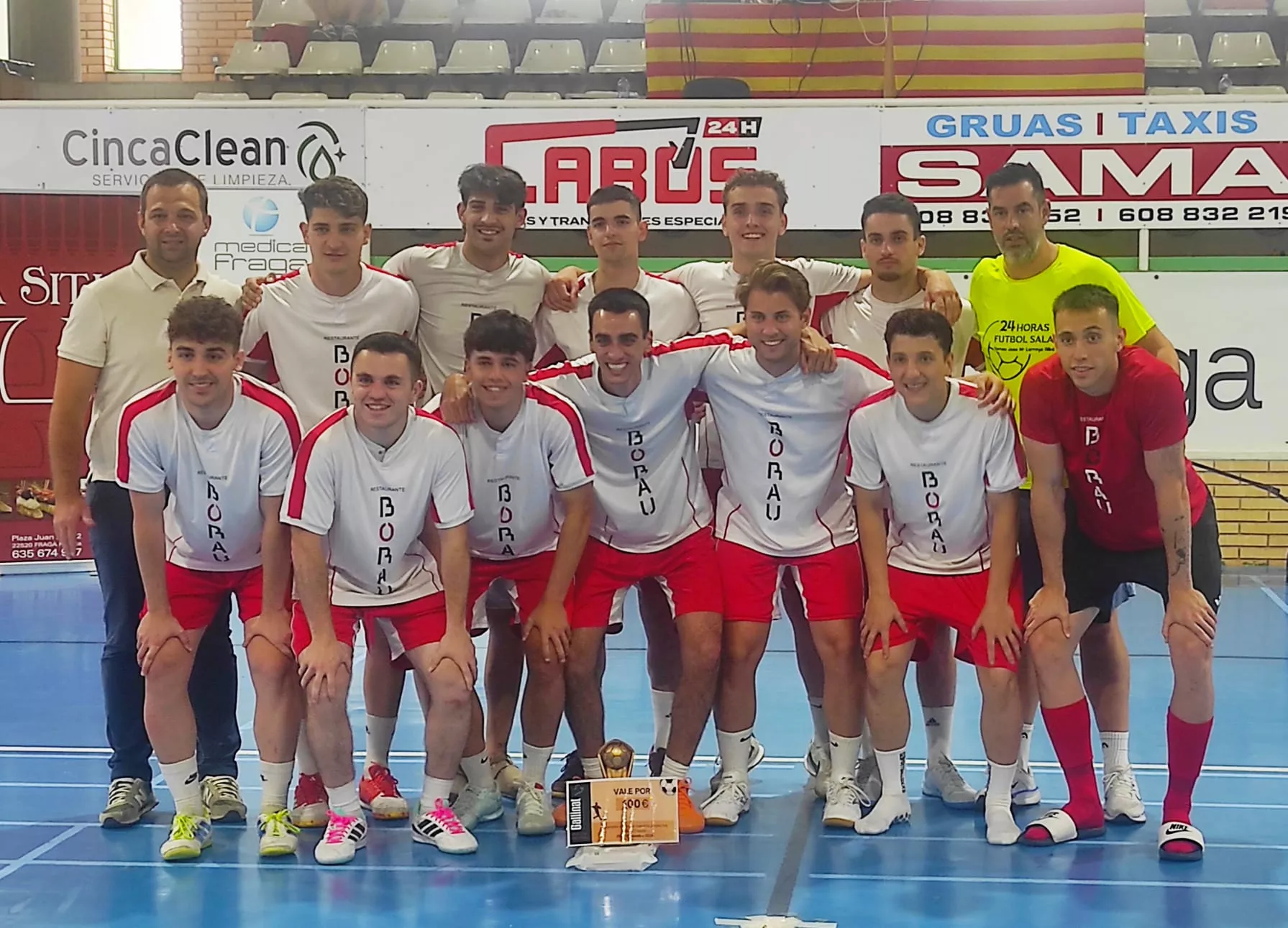 Los Magníficos de Borau, subcampeón. Los Magníficos de Borau, subcampeón.