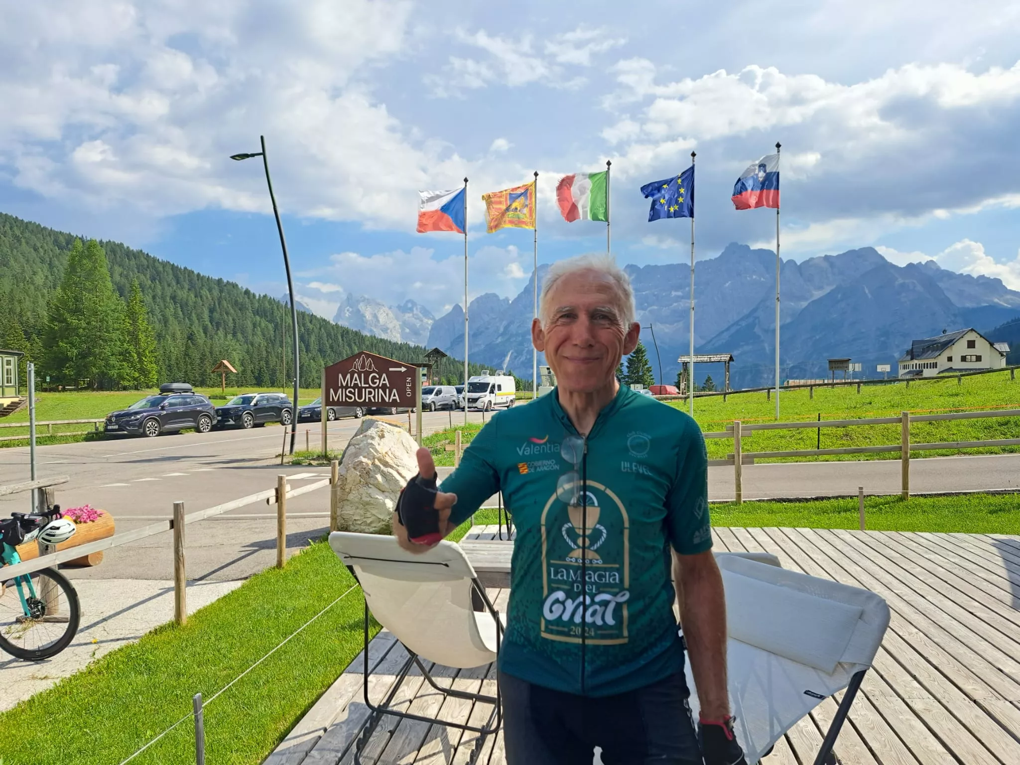 Miguel Ramón Cored en su gran aventura.