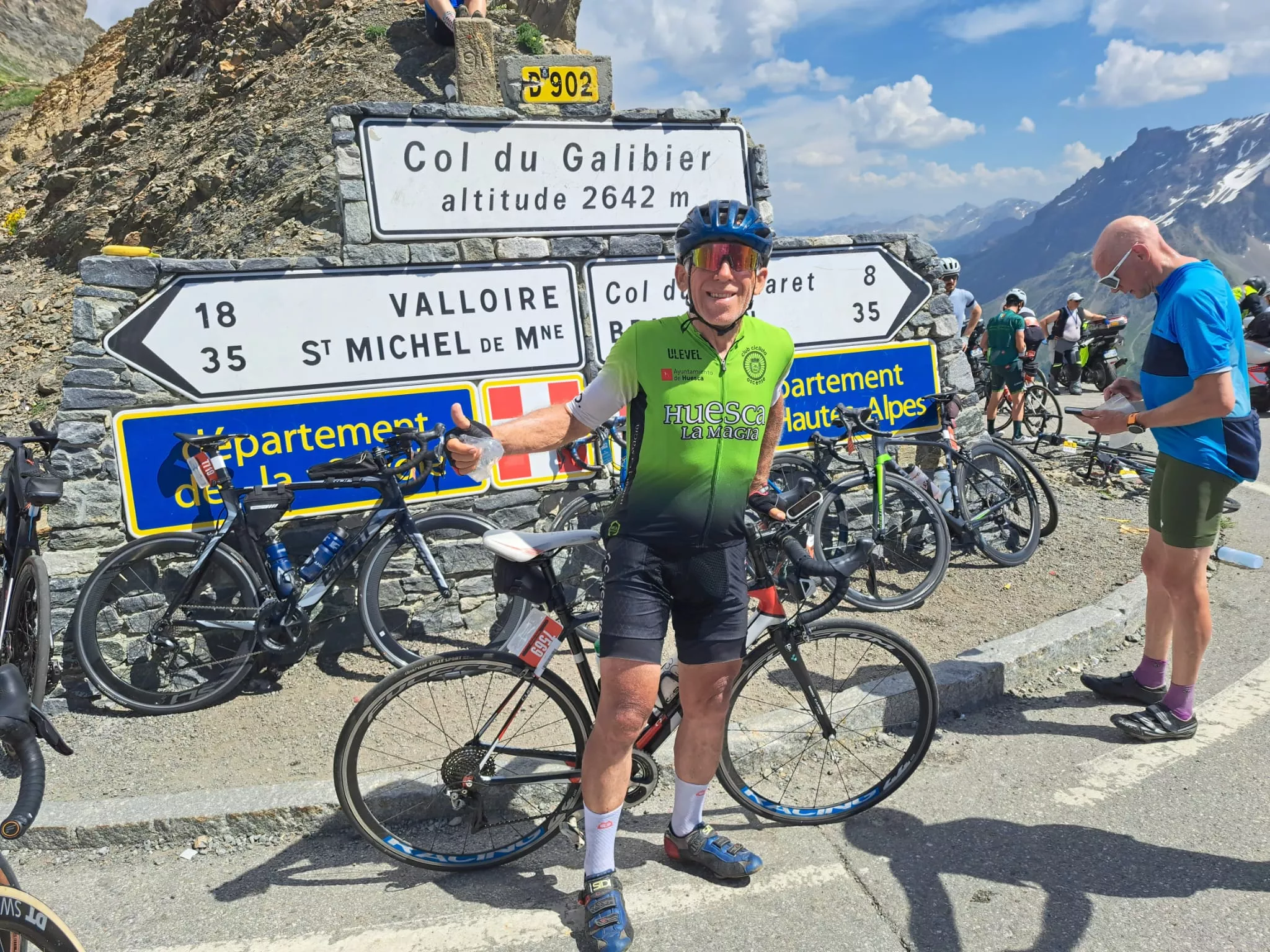 Miguel Ramón en la Alpi 4000 y en la Marmotte Alpes
